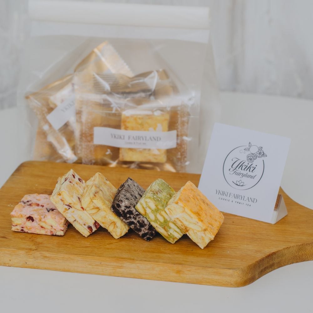 仙女國度聯名|手工雪Q餅(草莓/蔓越莓/鹹蛋黃) 10入裝