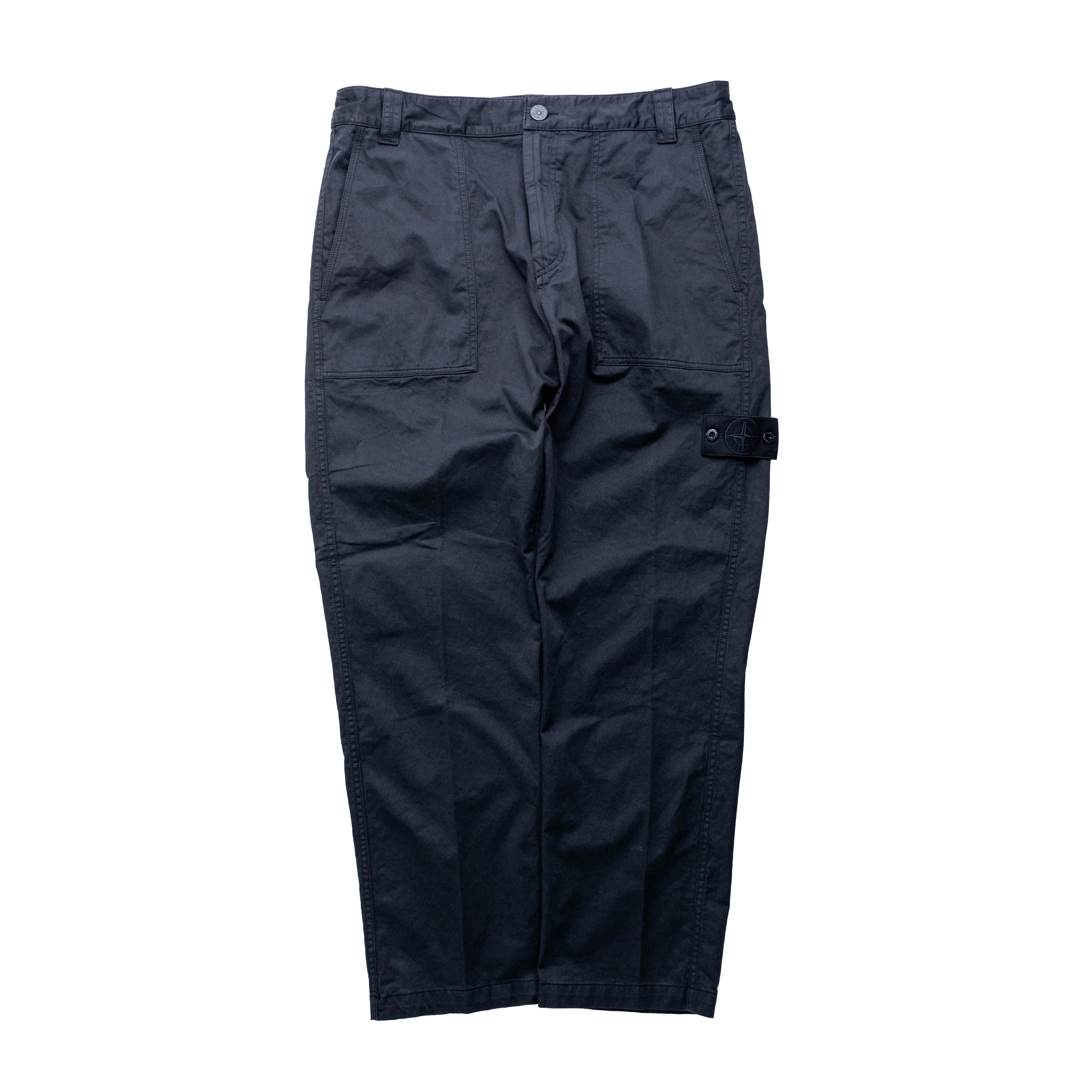 Stone island Ghost 標準版型幽靈長褲 黑