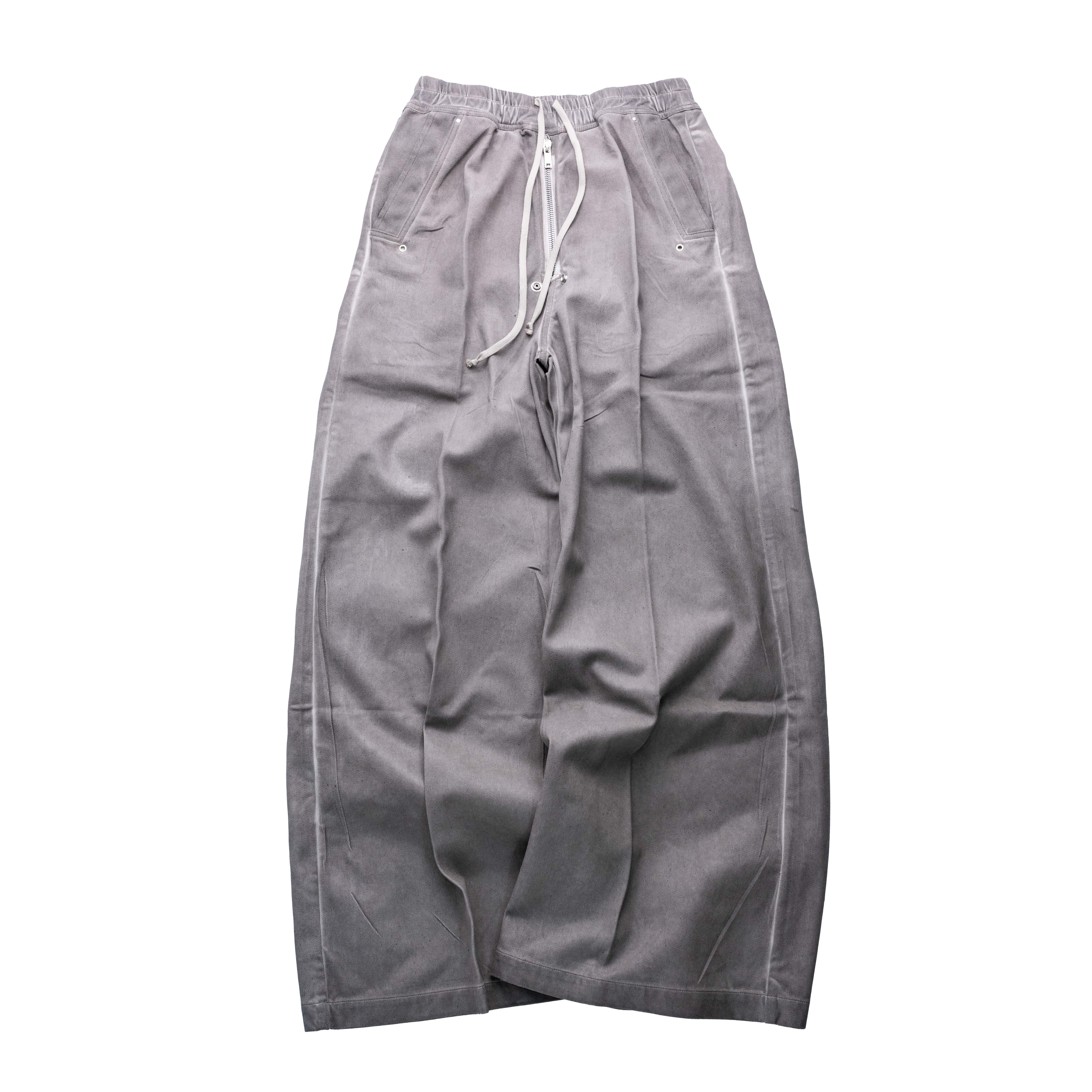 Rick Owens DRKSHDW Geth Bela 丹寧喇叭褲 塵灰