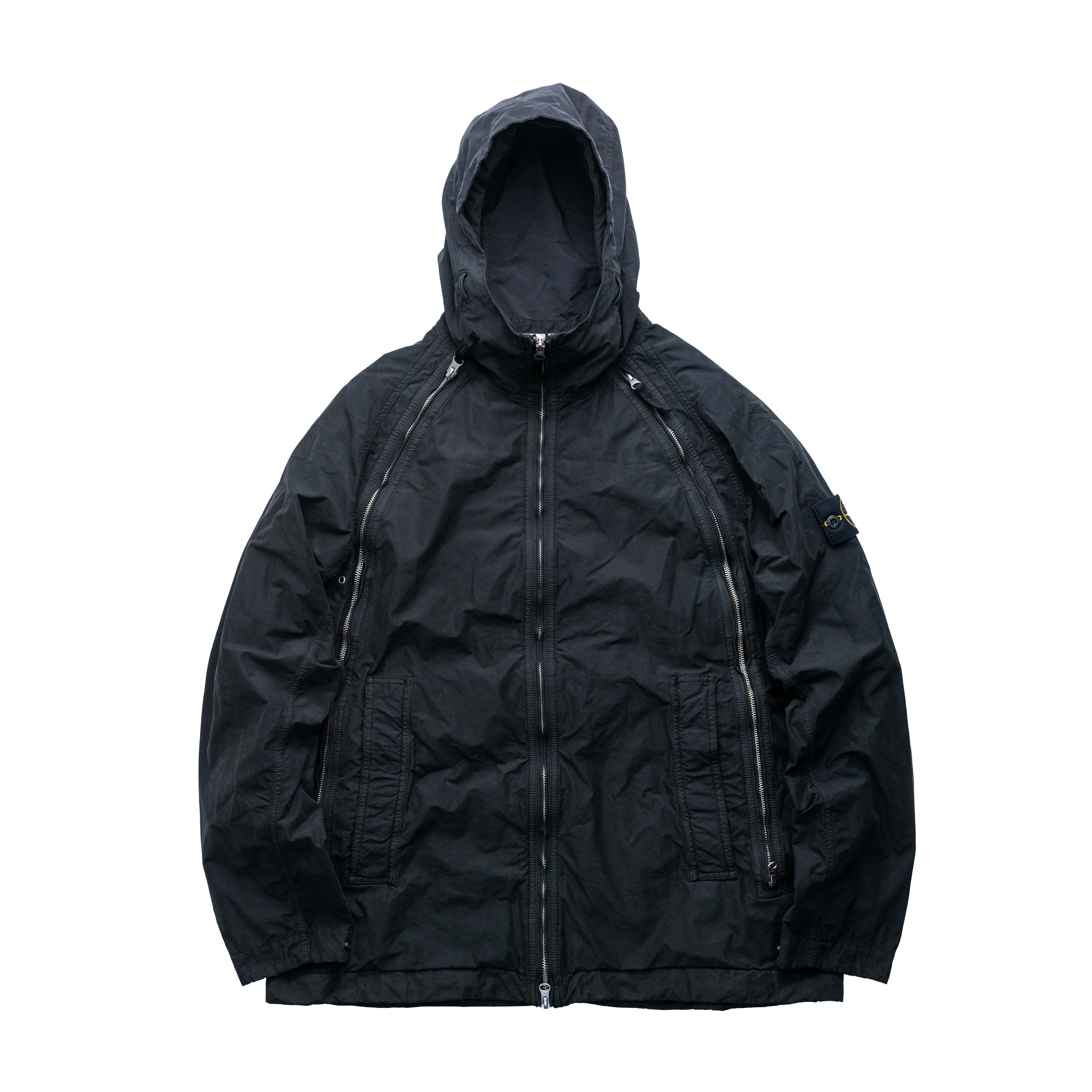 Stone Island David Light-TC 連帽外套 黑