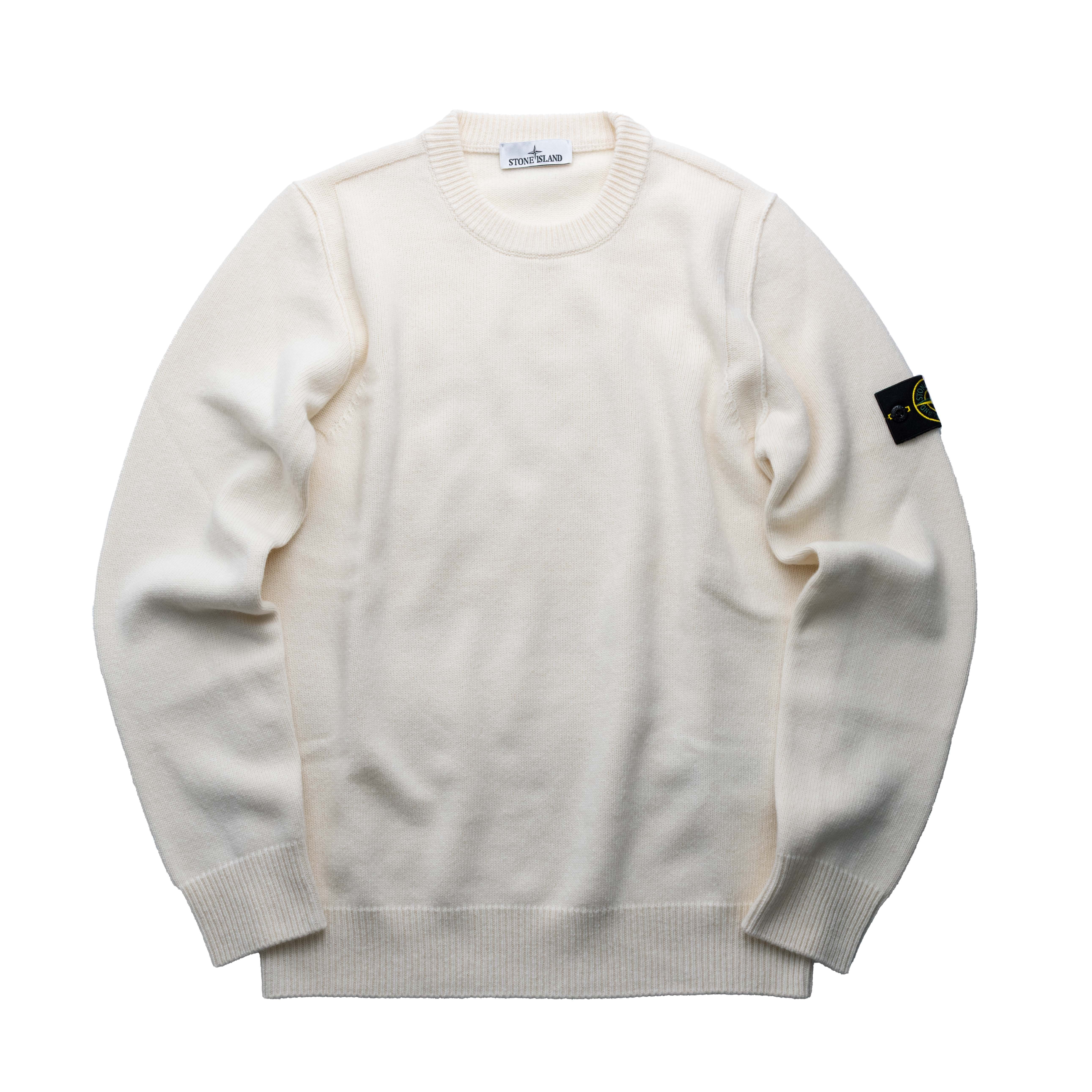 Stone Island 針織衛衣 象牙白