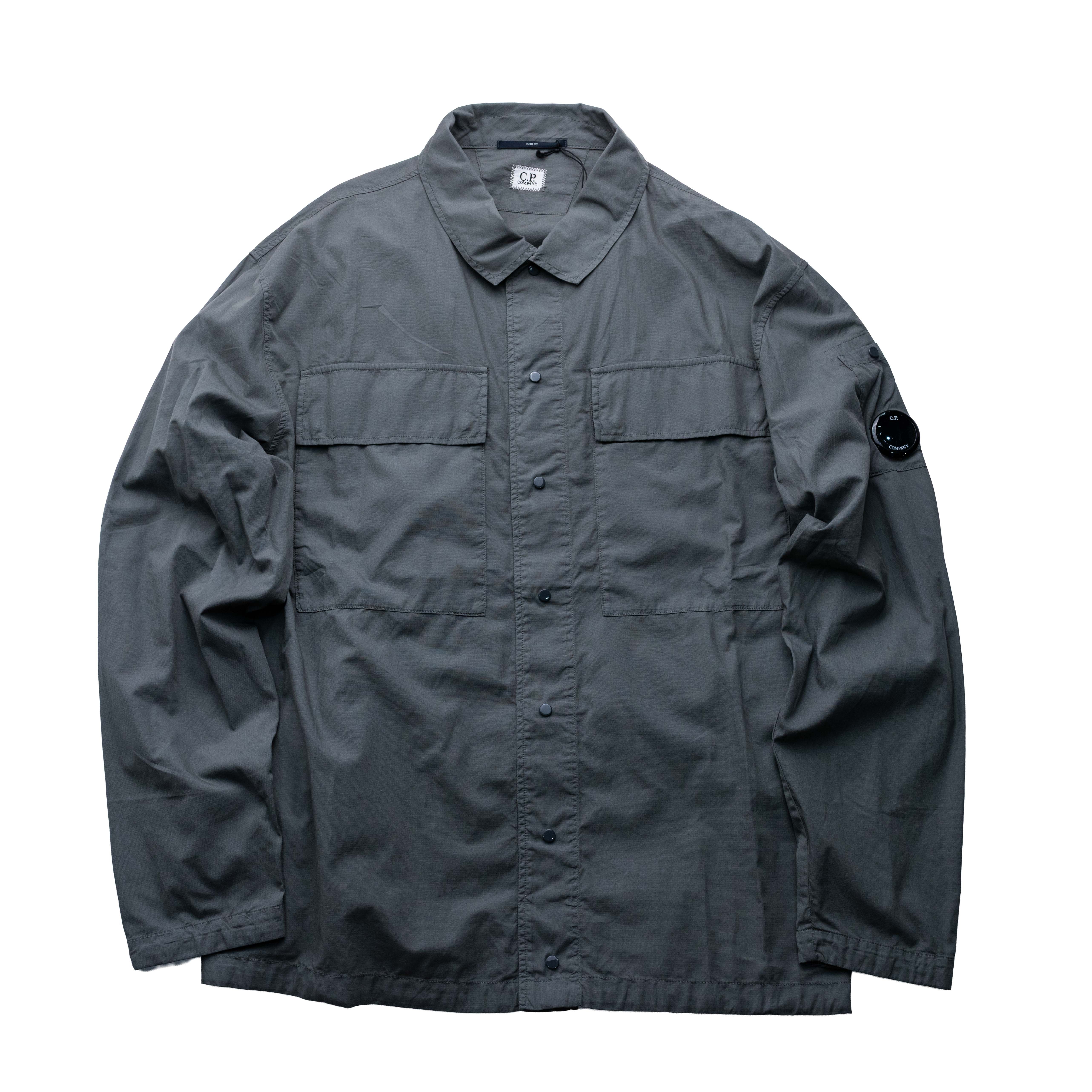 C.P. Company 風鏡襯衫外套 灰綠