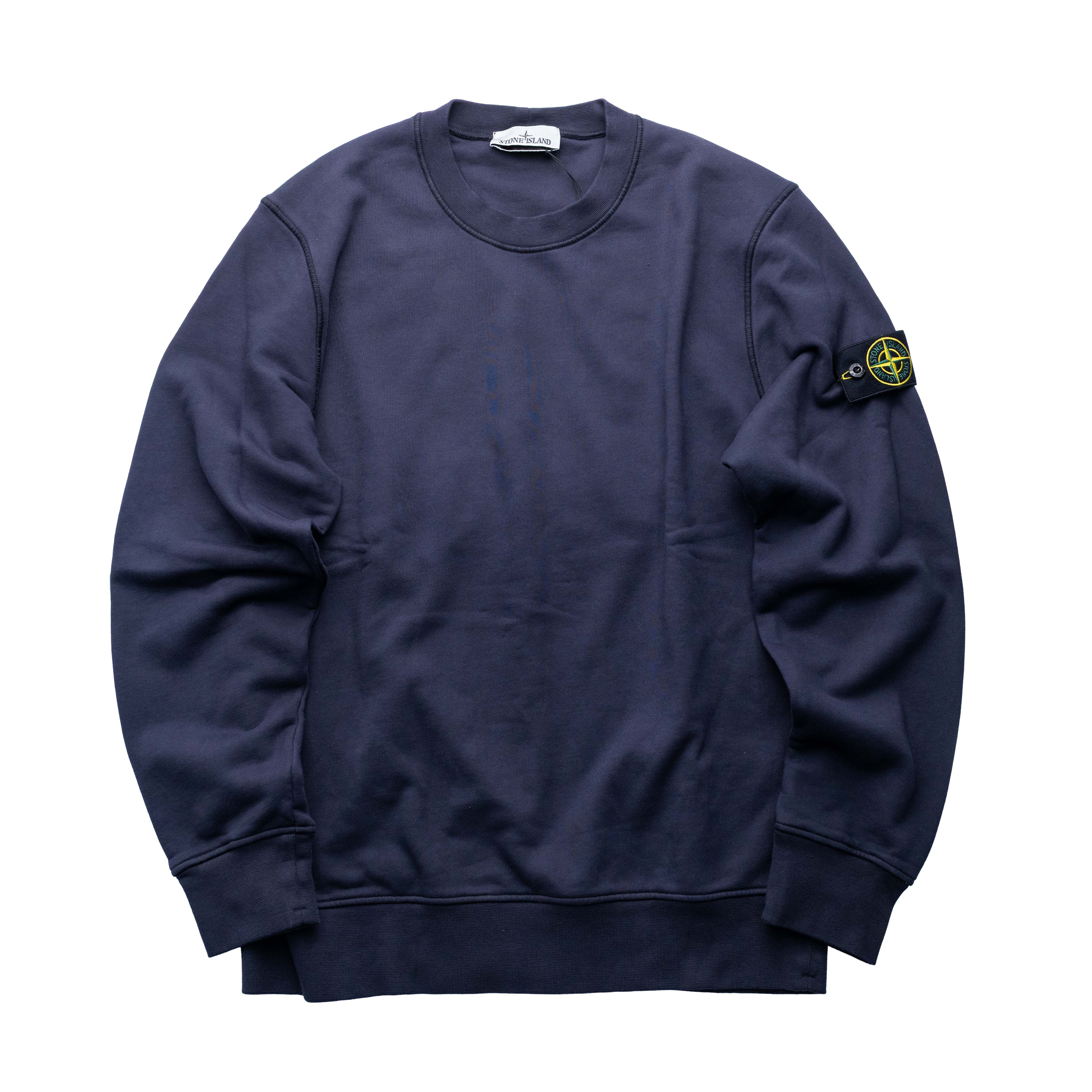 Stone Island 經典衛衣 墨藍