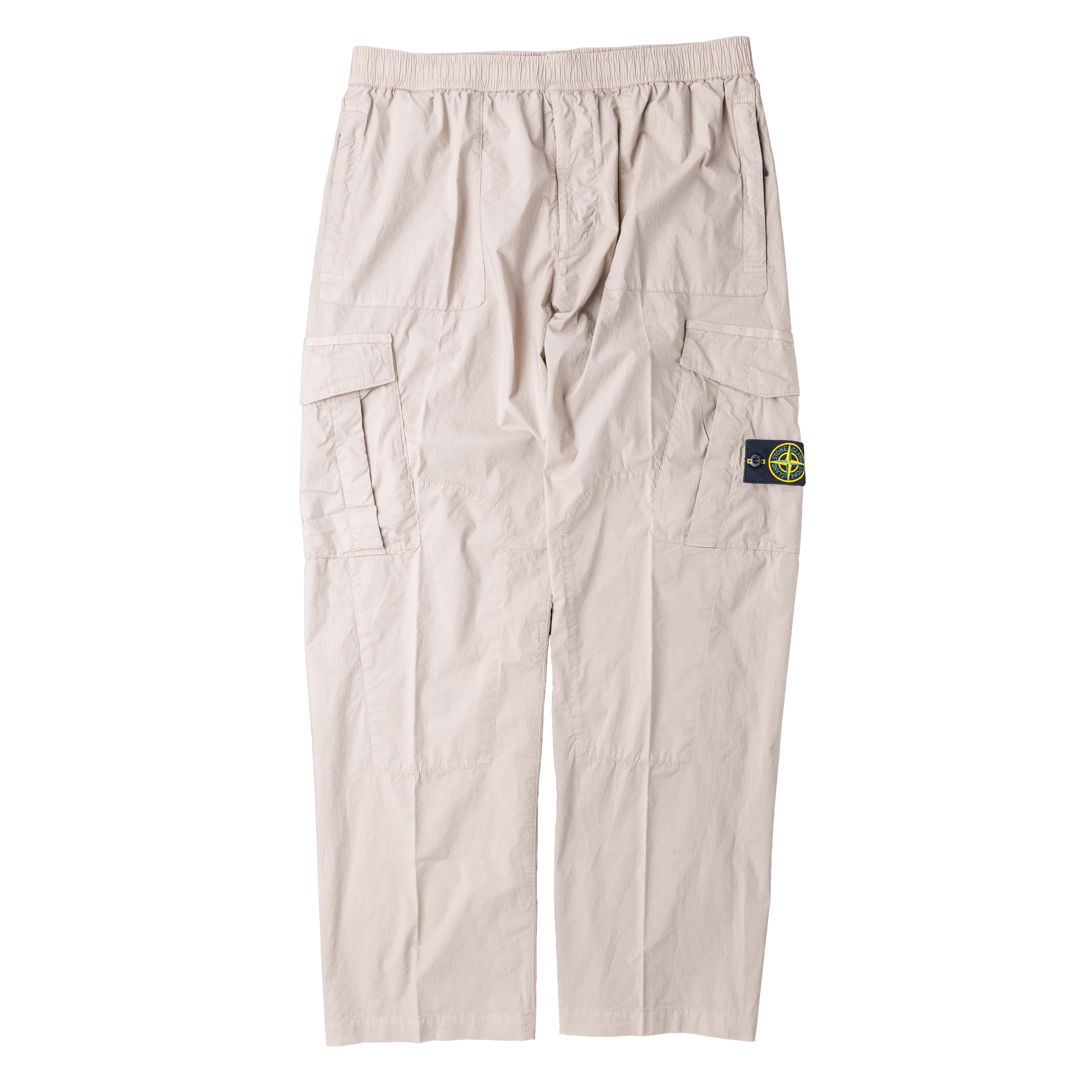 [ Stone Island ] 30803 STRETCH COTTON TELA 'PARACADUTE' 2 POCKET PANT 米色