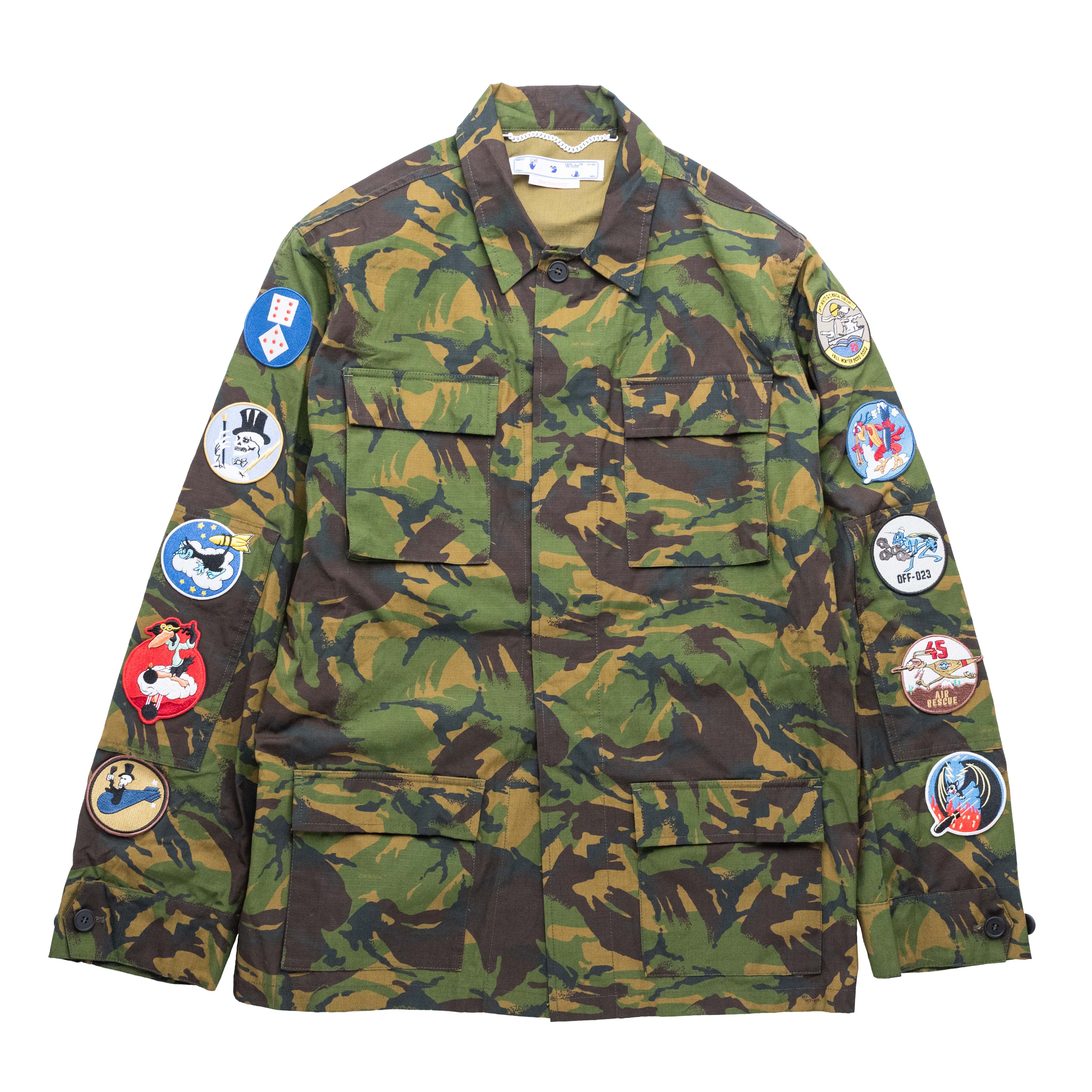 [ Off-white ] 迷彩外套