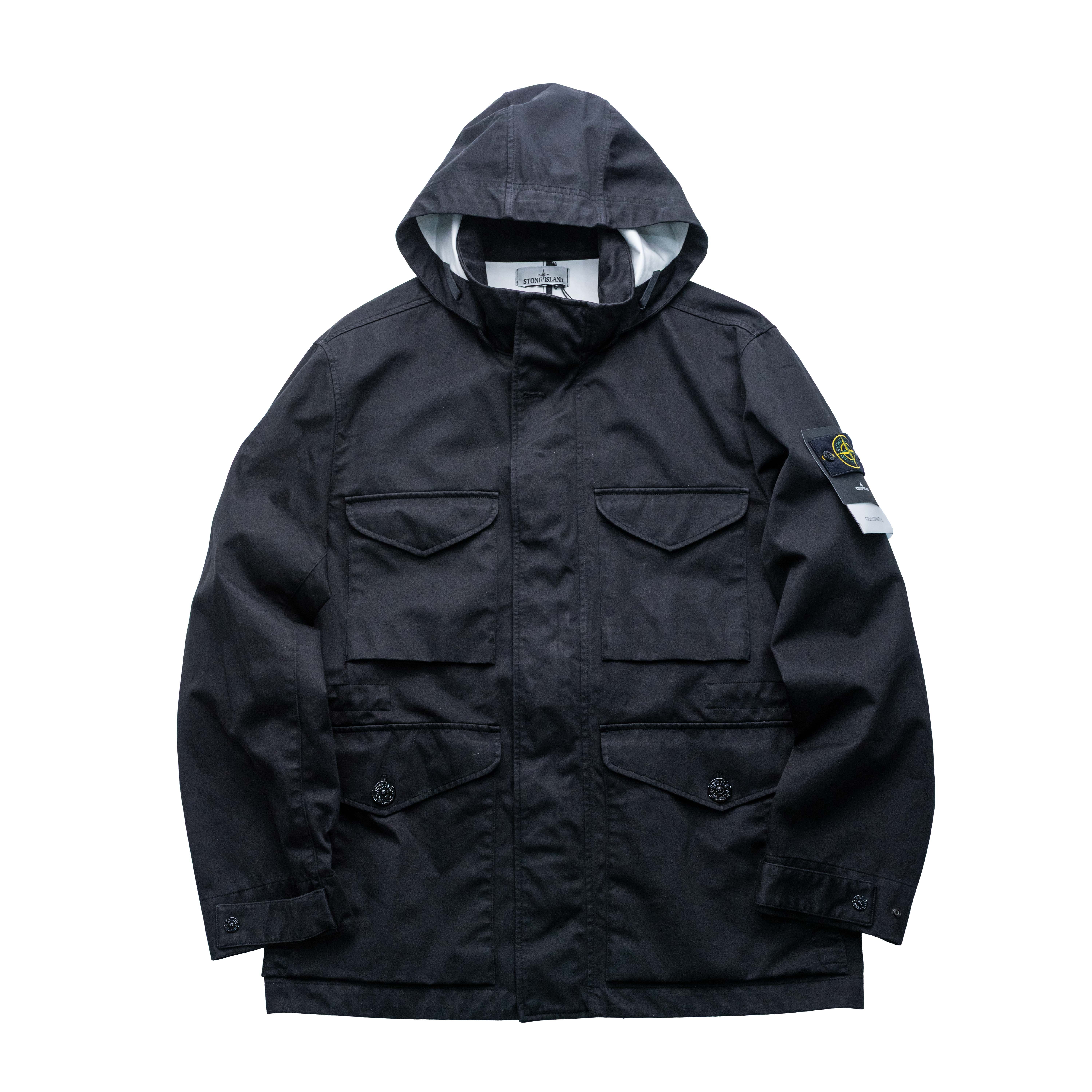Stone Island Rado Gommato 3L 野戰夾克 黑