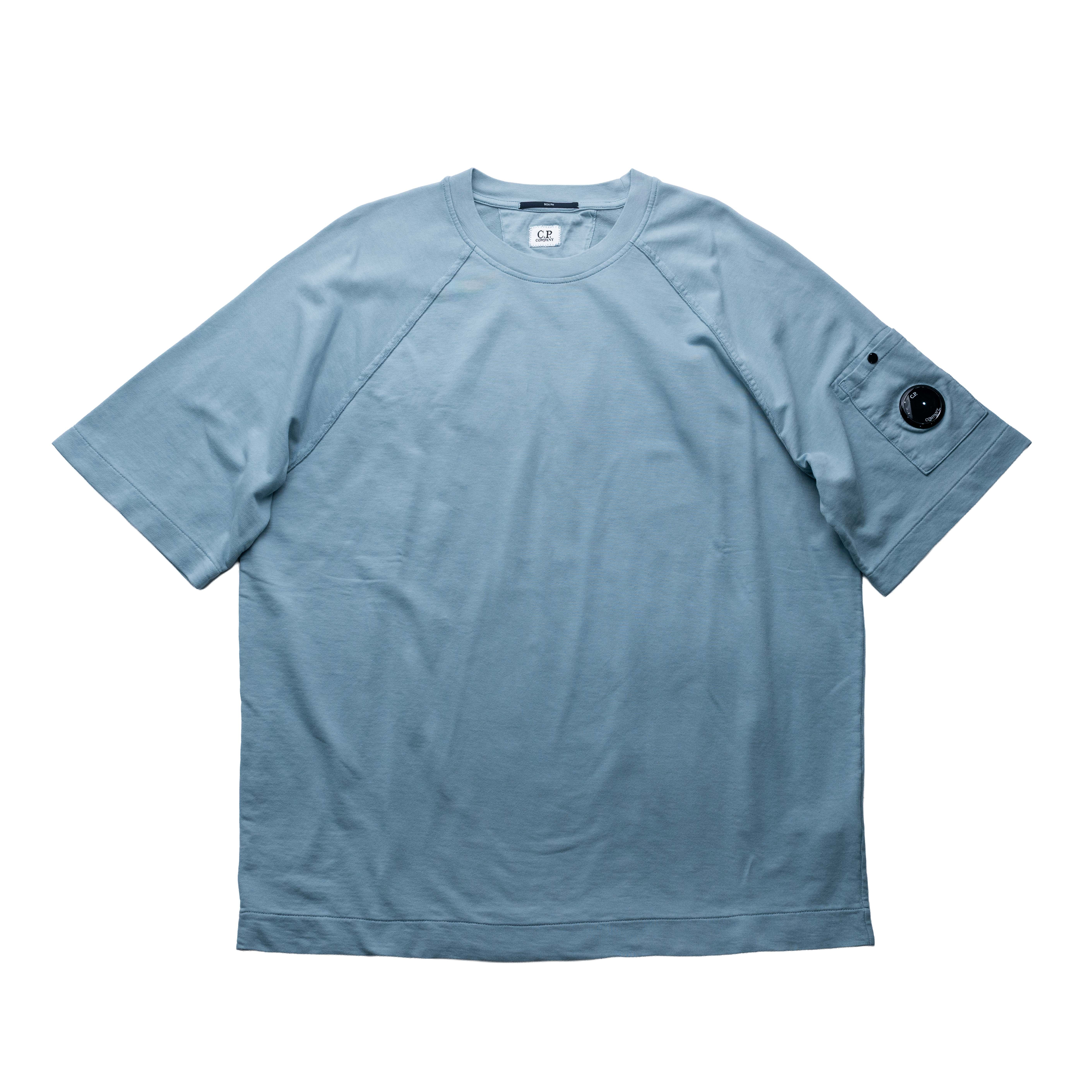 C.P. Company 風鏡短袖 灰藍