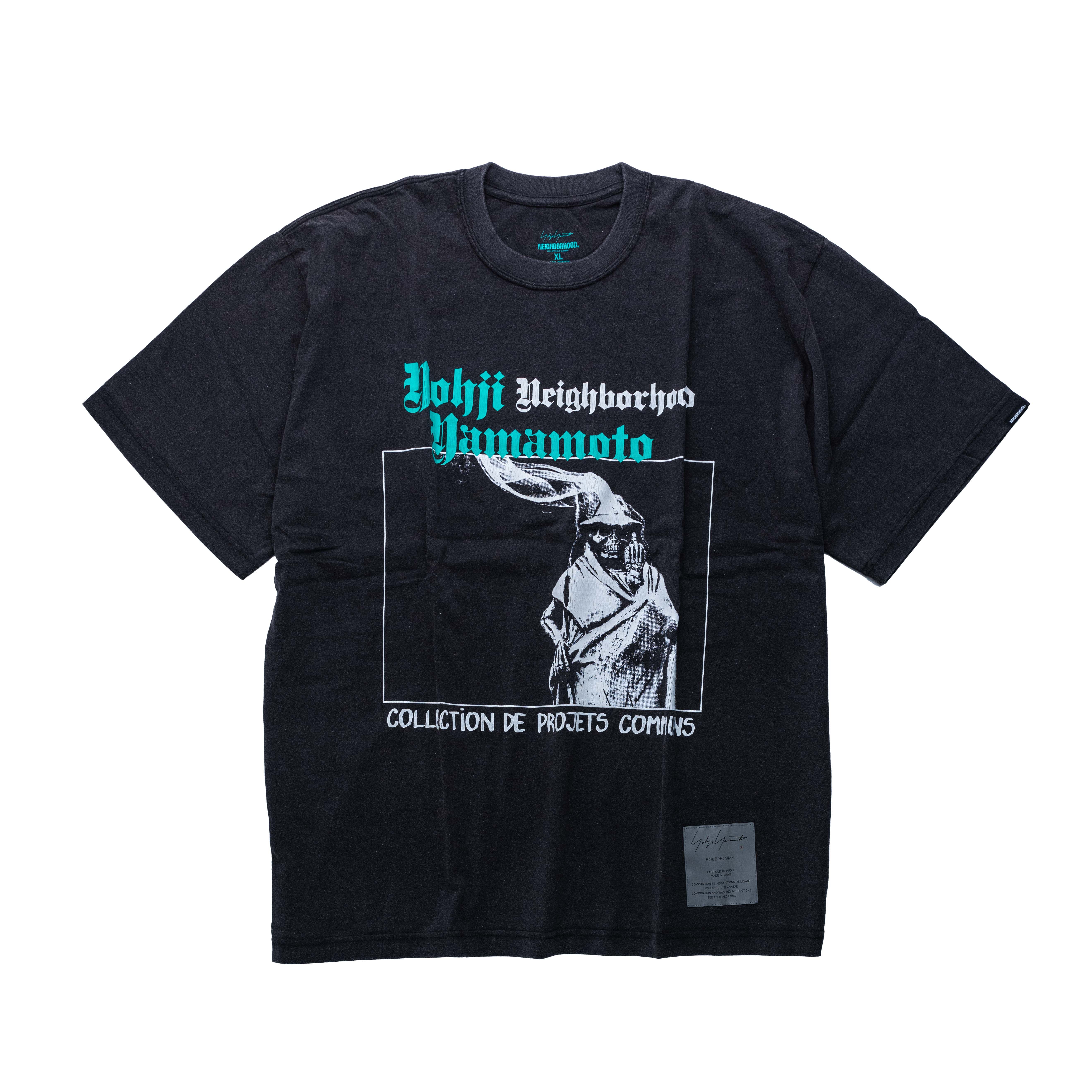 Neighborhood Yohji Yamamoto 山本耀司聯名短袖 碳灰