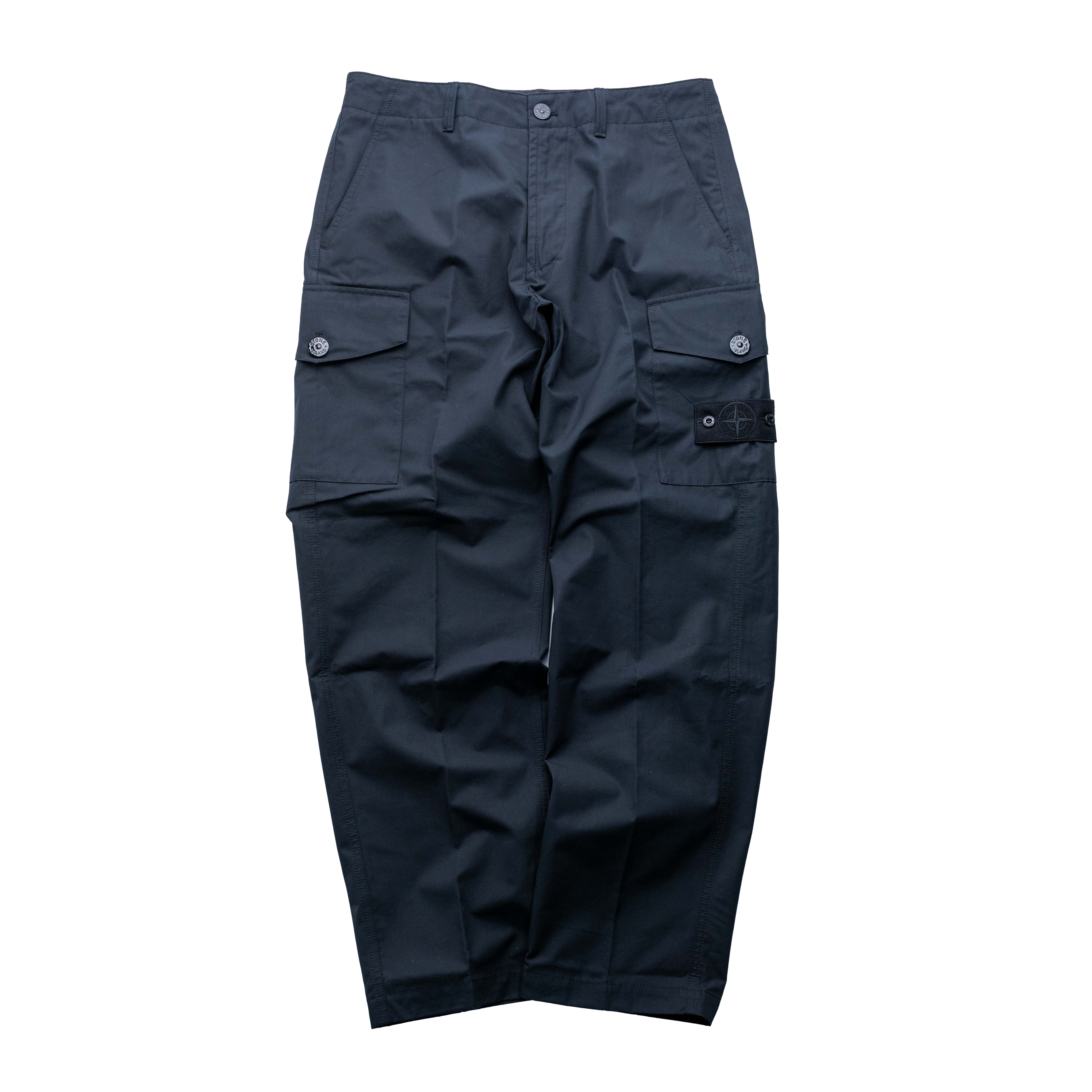 Stone Island Ghost 幽靈工裝長褲 黑