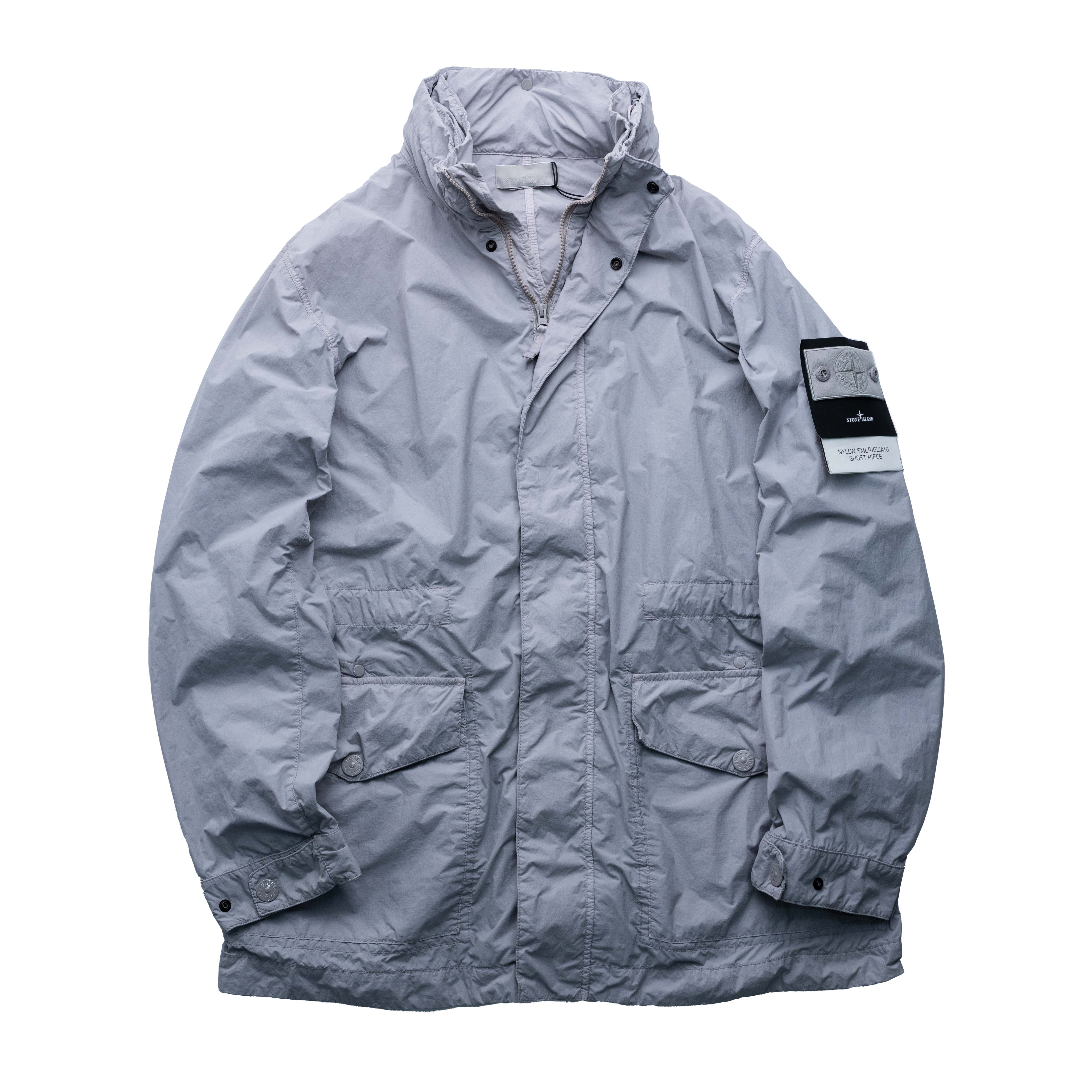 Stone Island Ghost Nylon Smerigliato 幽靈尼龍外套 灰
