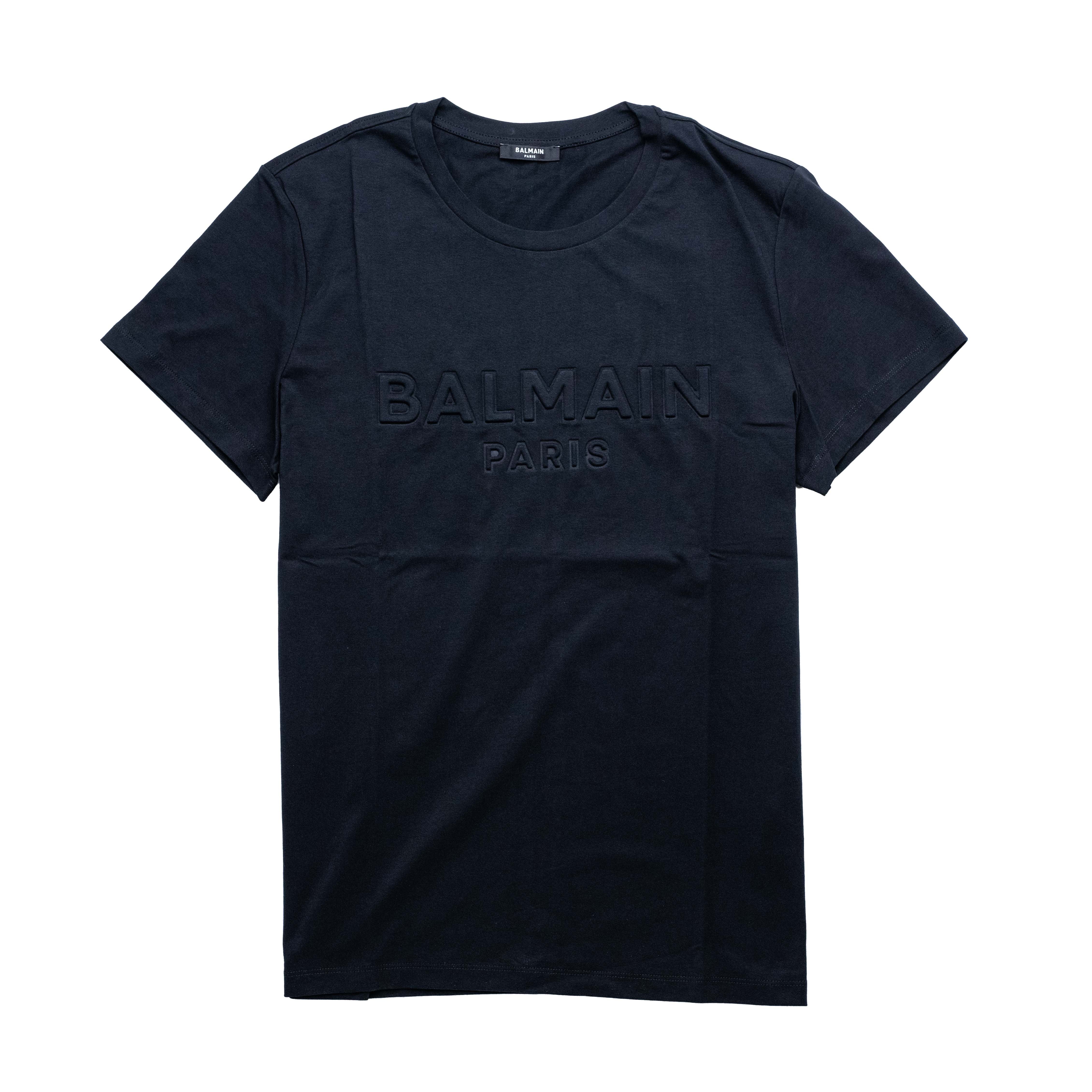 [ Balmain ] Logo T-shirts 黑色