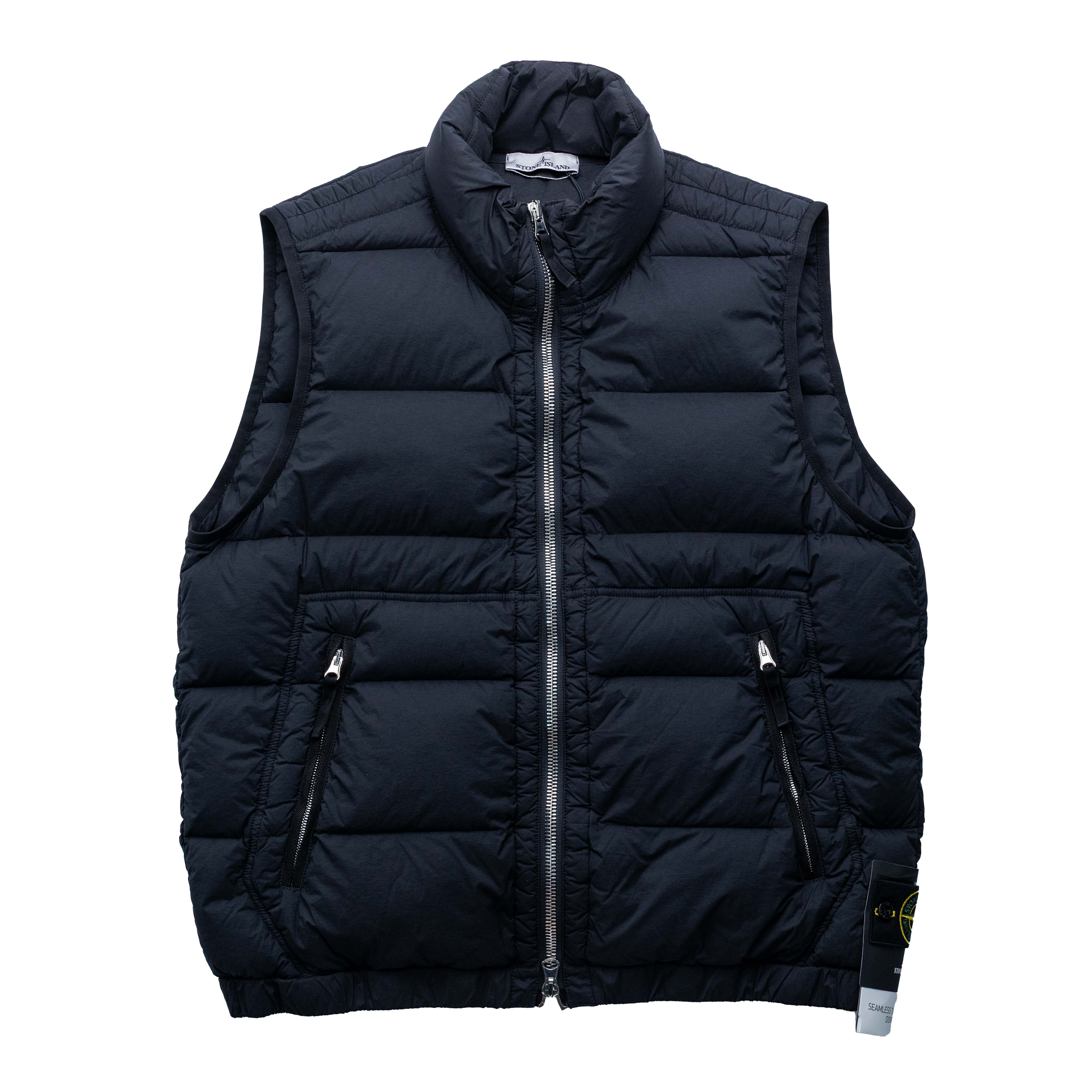Stone Island Seamless Tunnel 羽絨背心 黑
