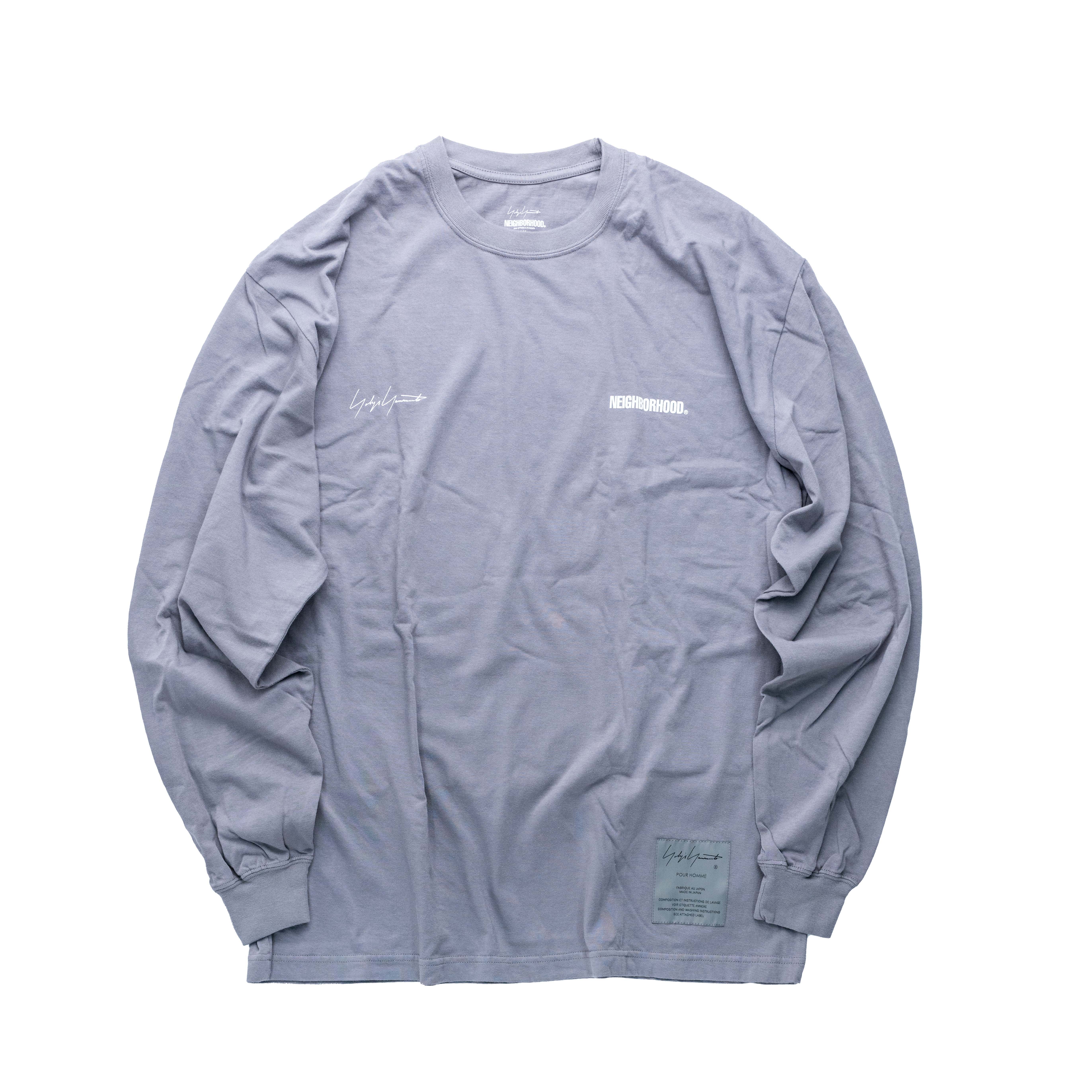 Neighborhood X Yohji Yamamoto 聯名長袖 灰色