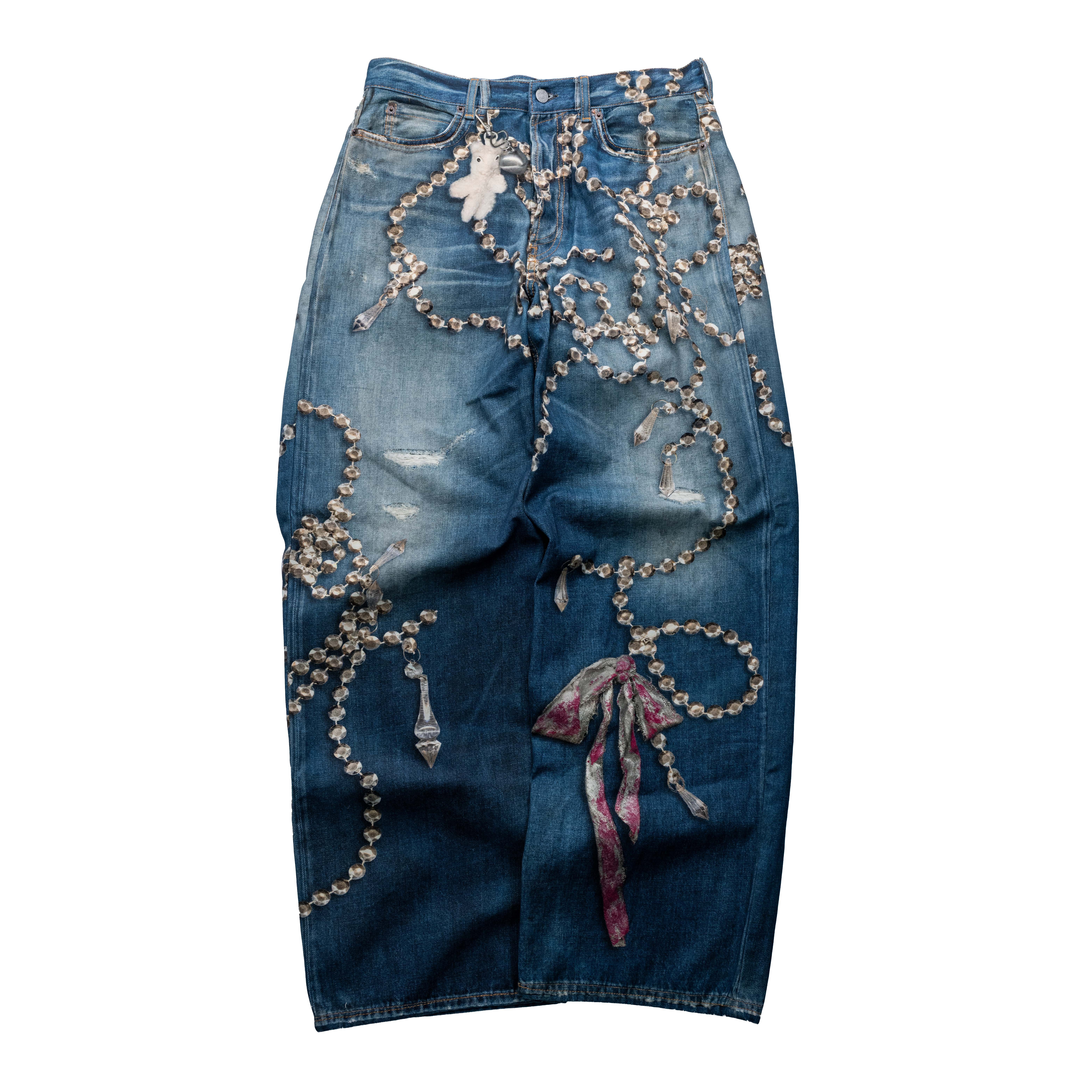 Acne Studios 1981U 3D printing 牛仔褲 藍