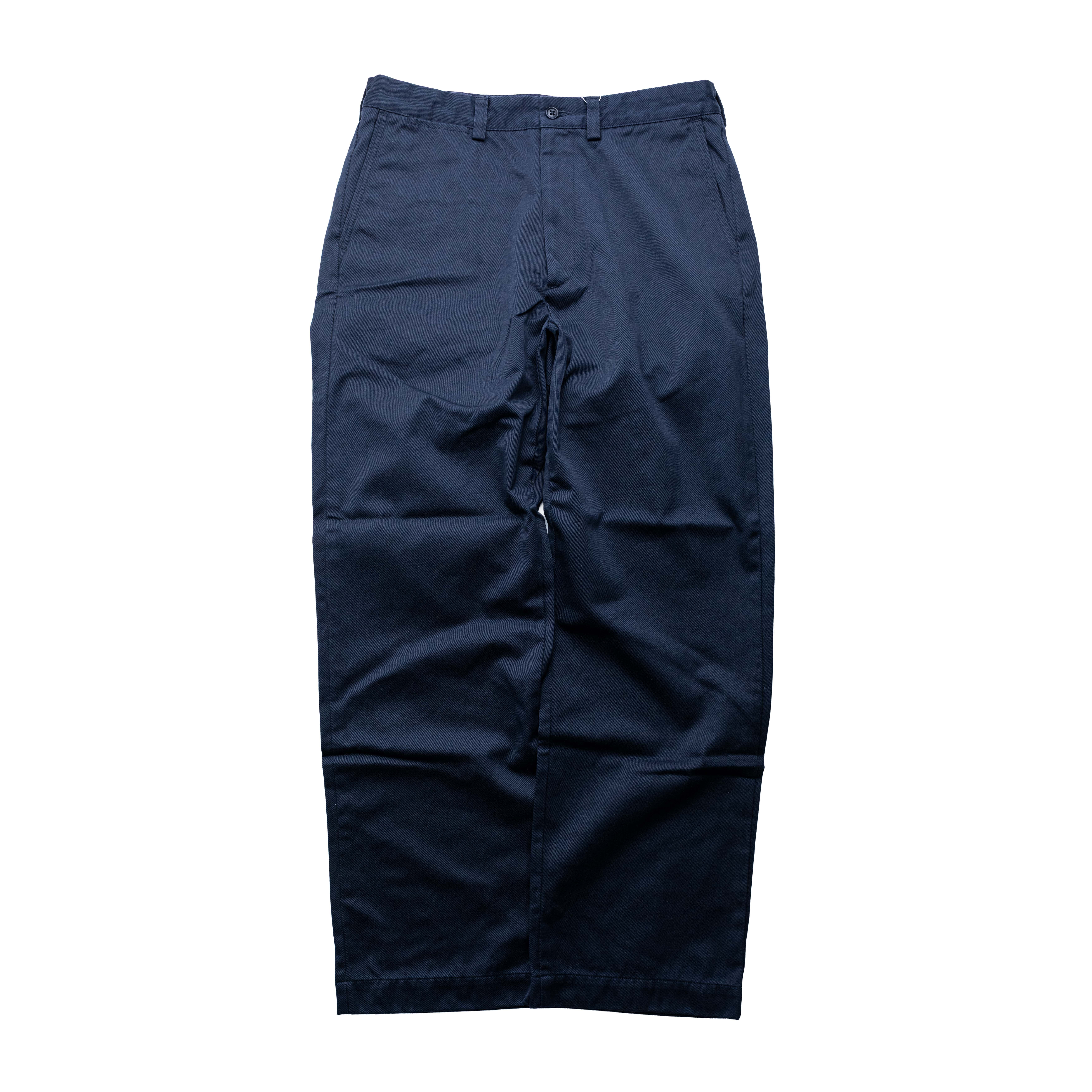 Nanamica Wide Straight Chino 深藍