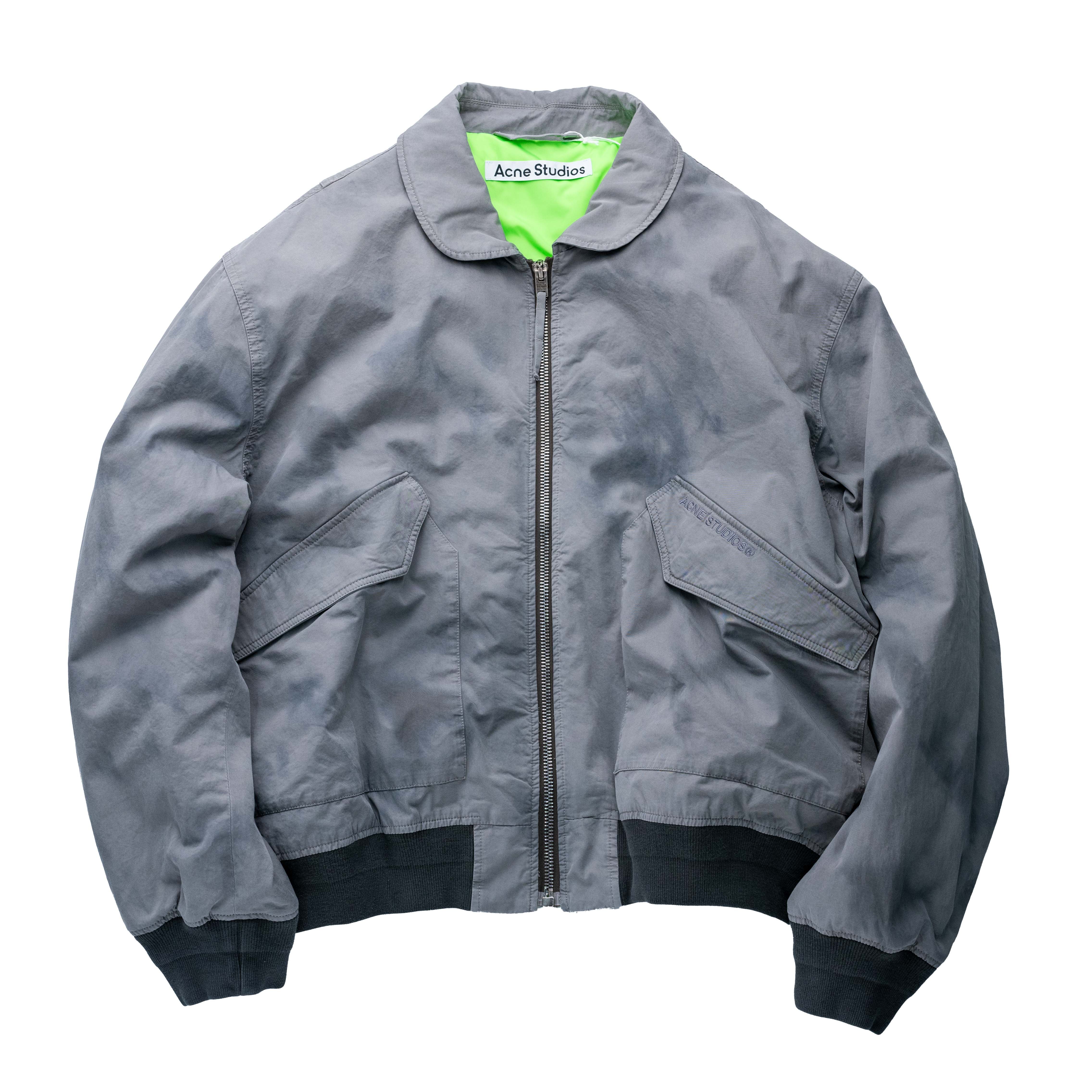 Acne Studios 染色羽絨飛行外套 灰色