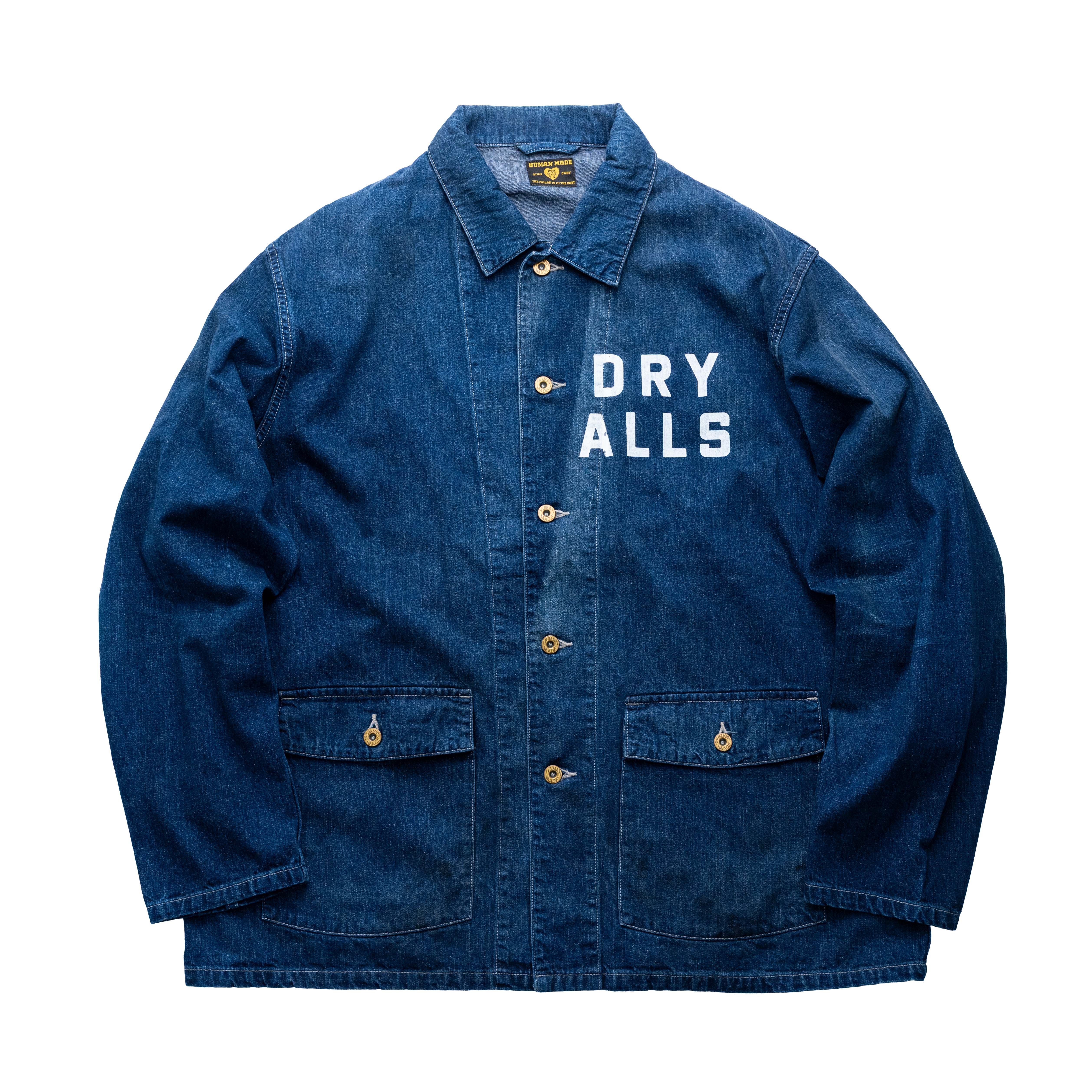 Human Made 軍裝丹寧外套 深藍