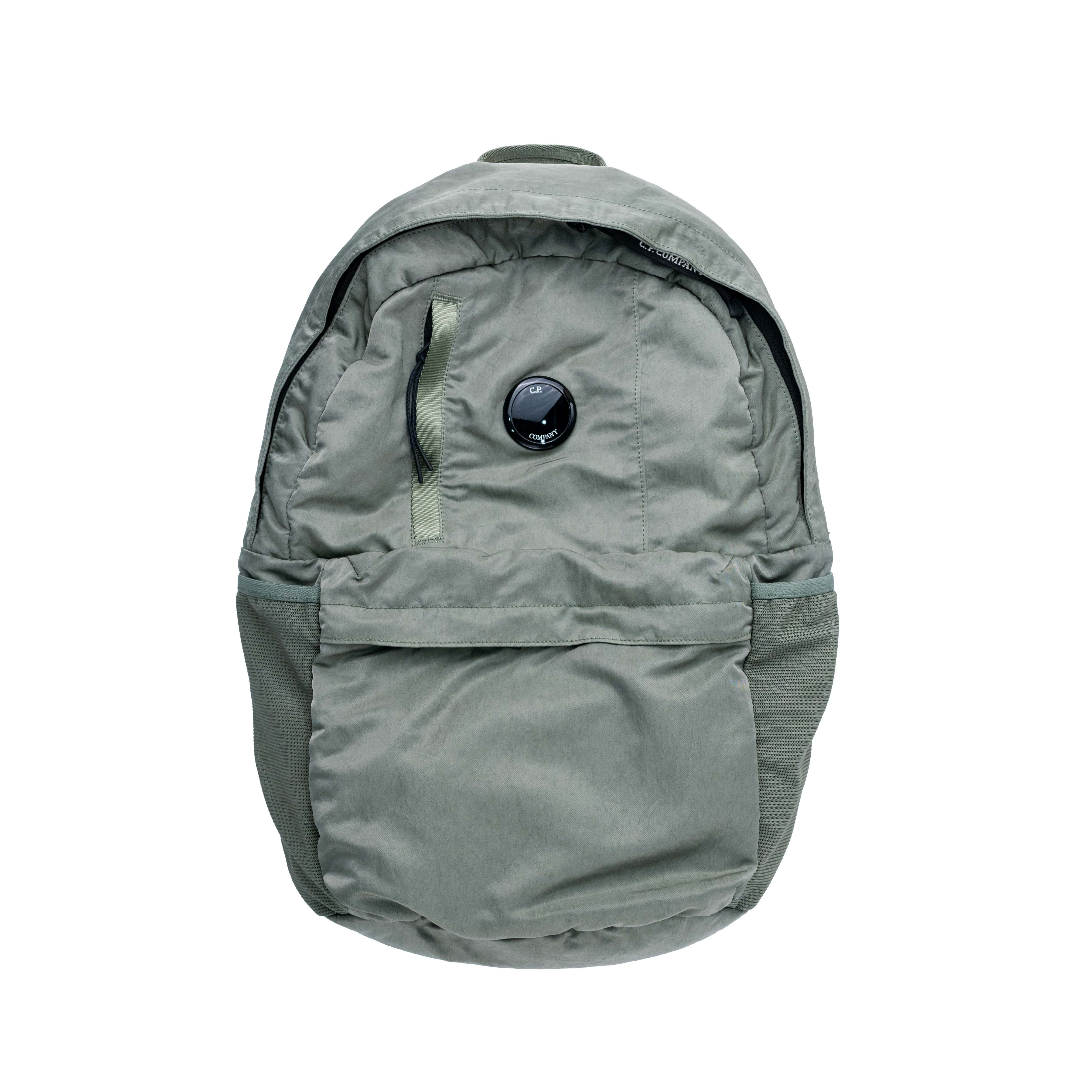 C.P. Company 金屬尼龍後背包 鼠尾草綠