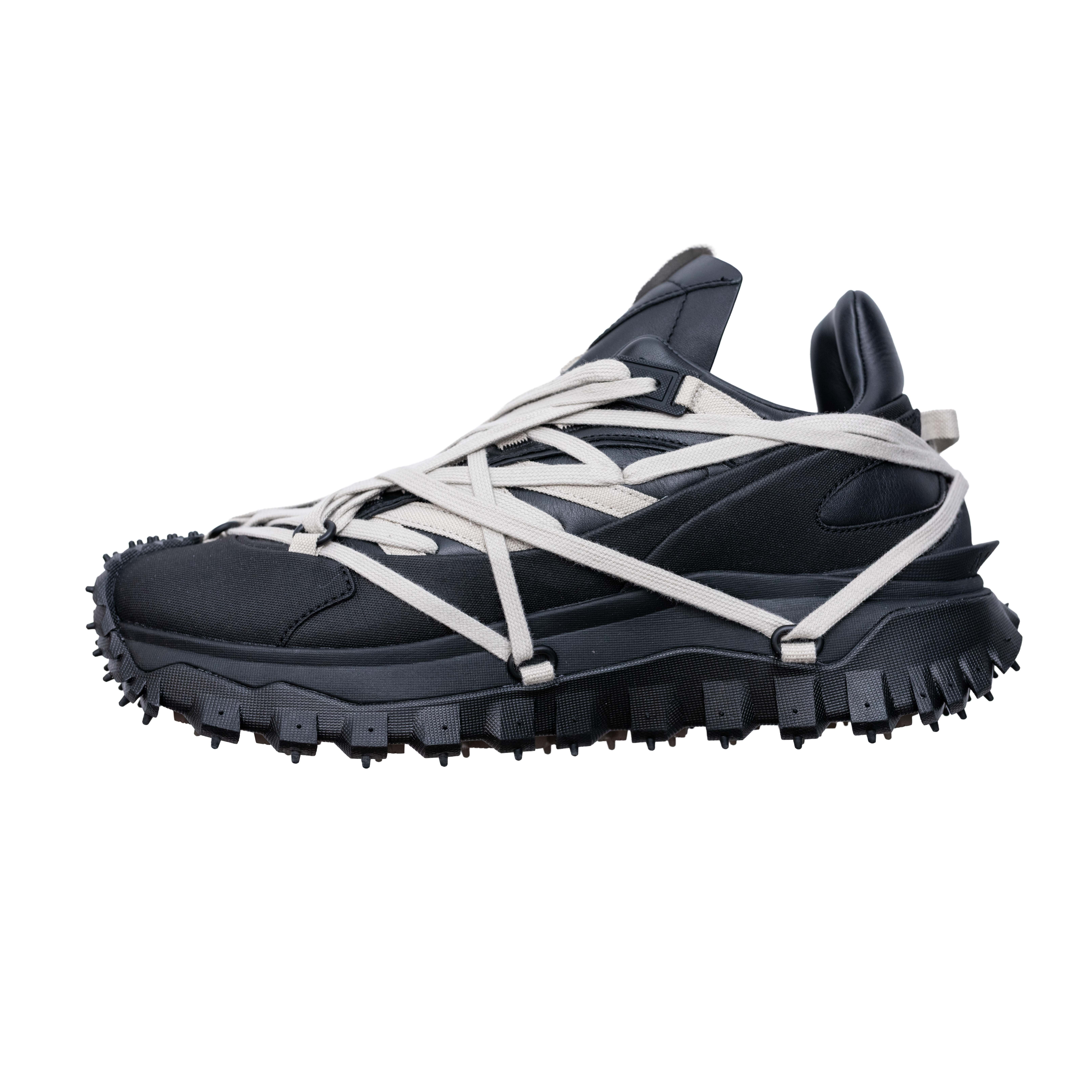 Rick Owens x Moncler Trailgrip Megalace 黑