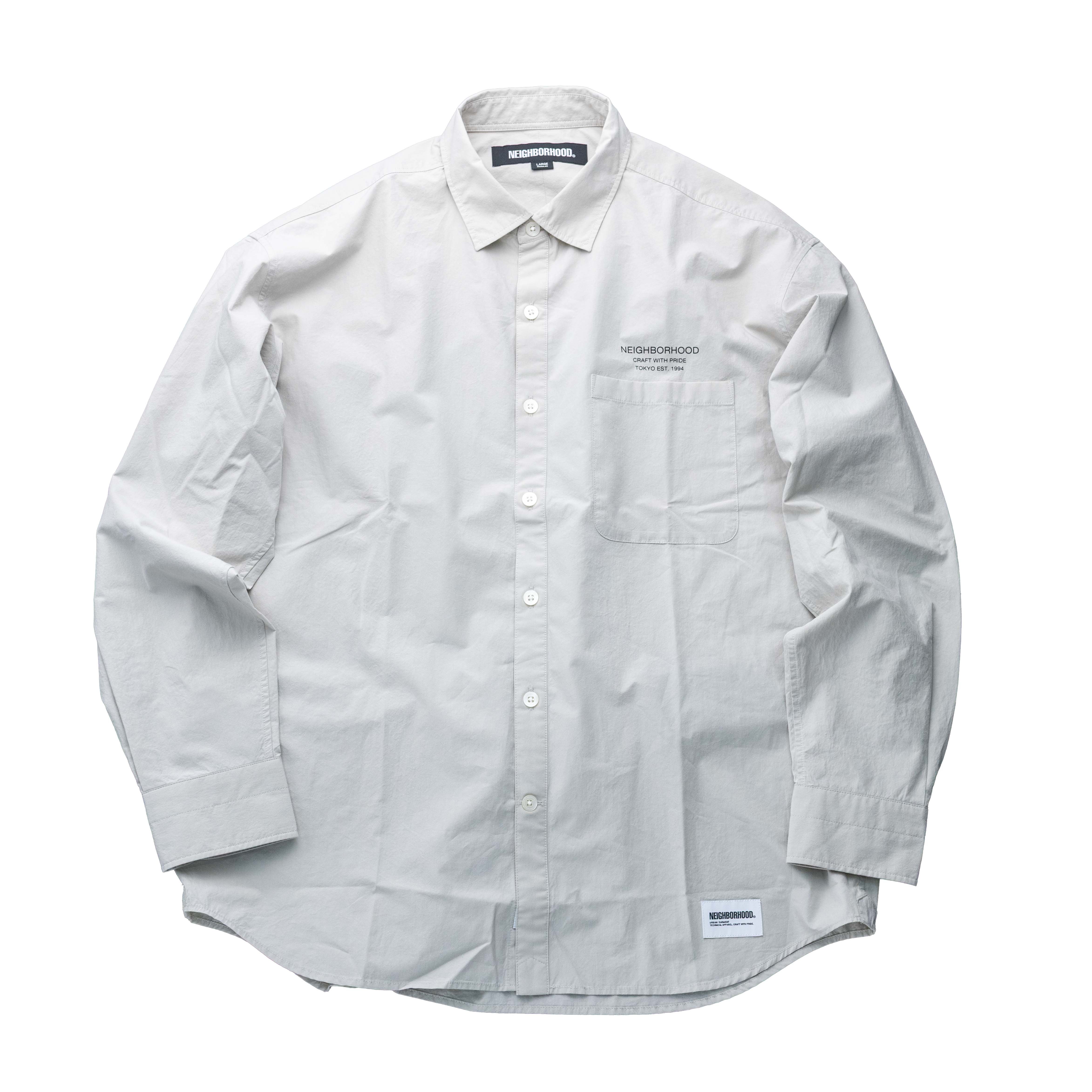 Neighborhood 寬鬆襯衫 灰