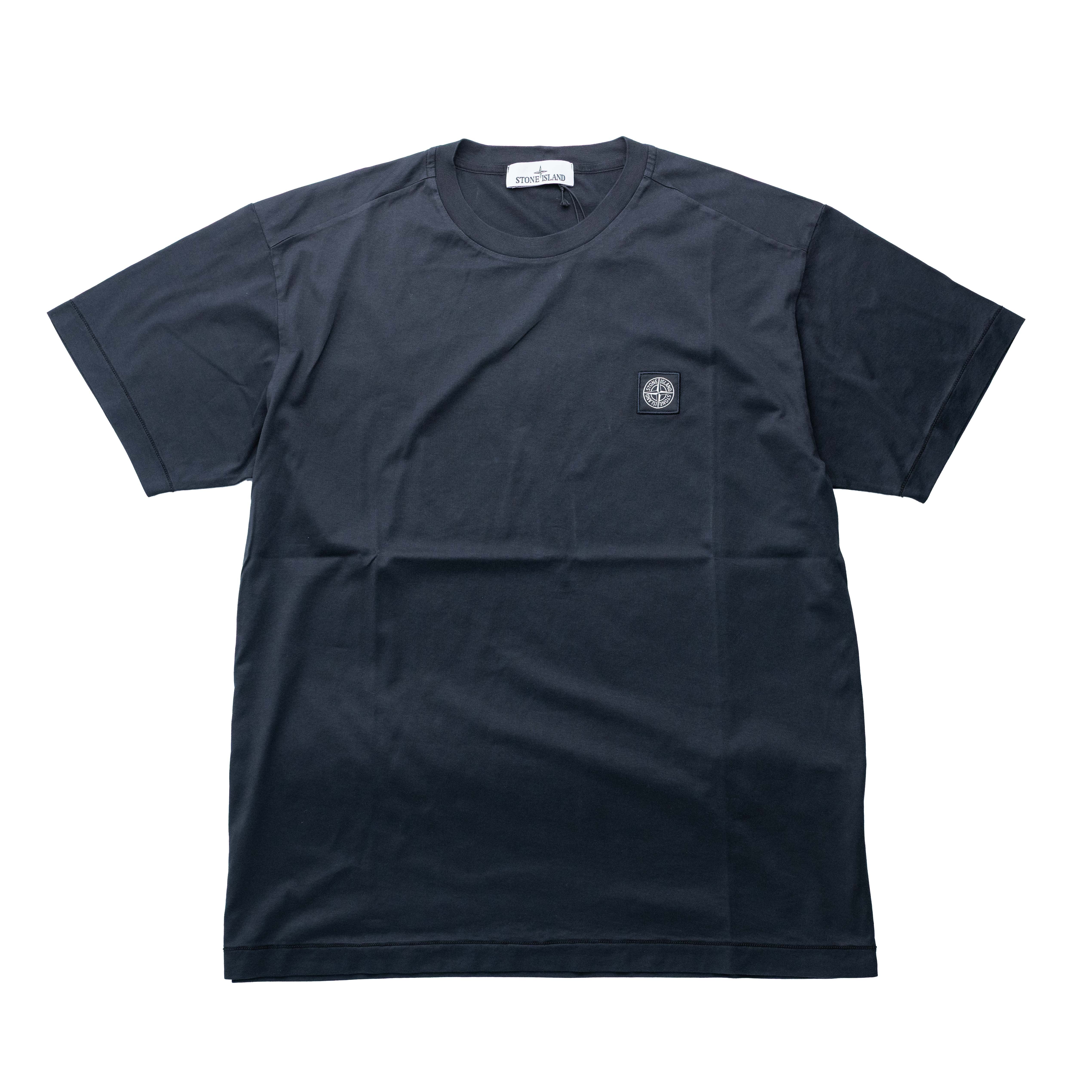 Stone Island 經典羅盤徽章短袖 黑