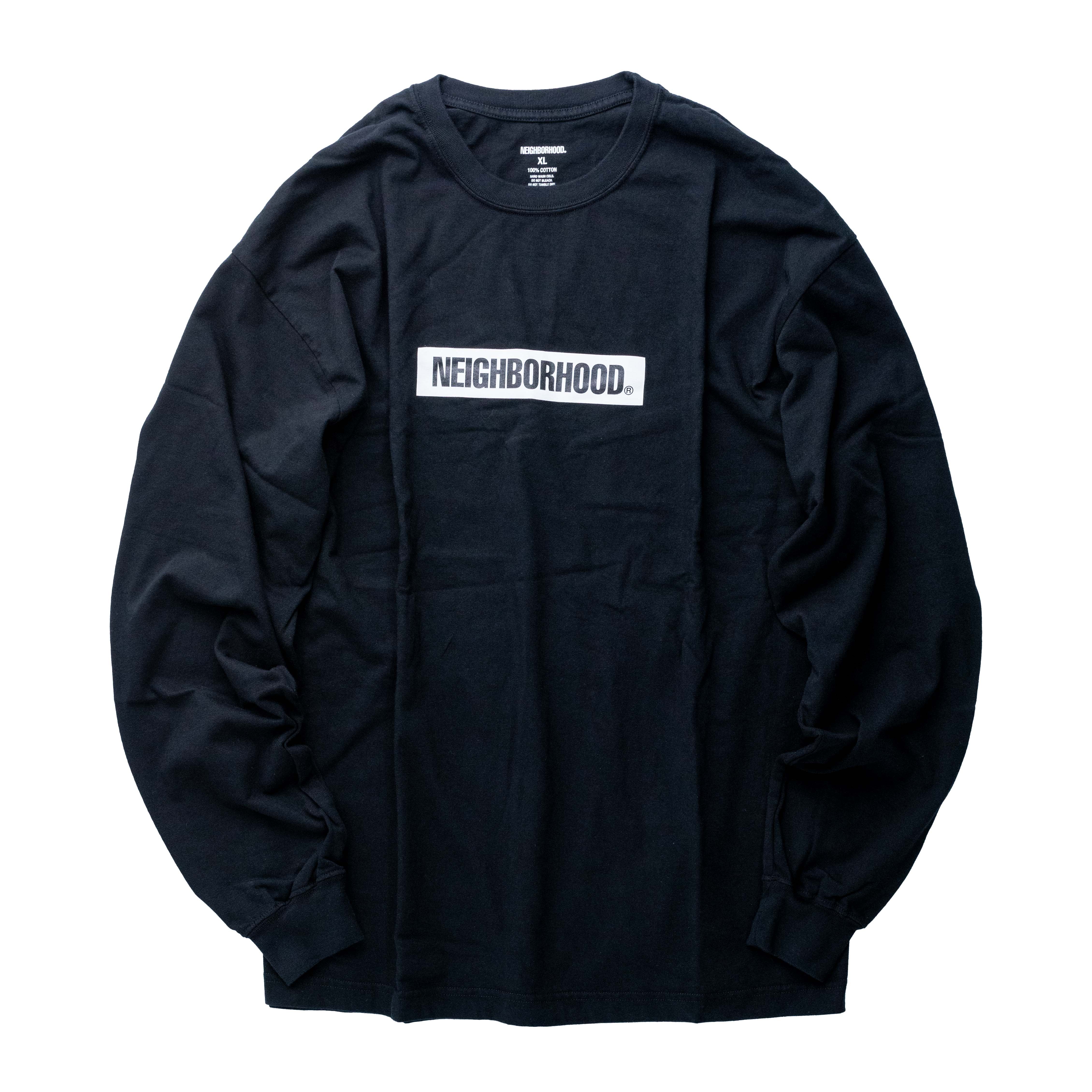 Neighborhood NH. Tee LS-2 薄長袖 黑