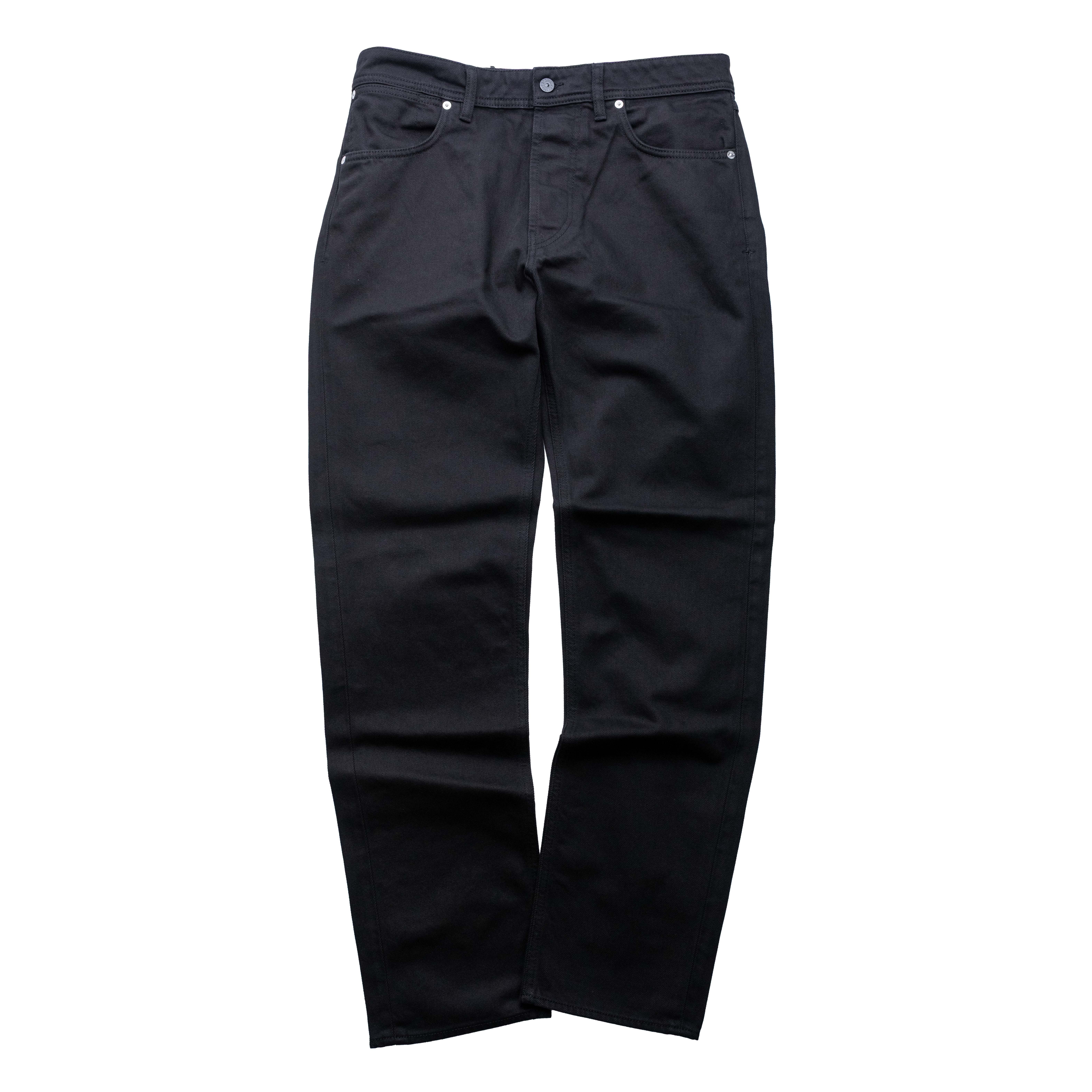 Stone Island 丹寧系列 標準直筒牛仔褲 黑