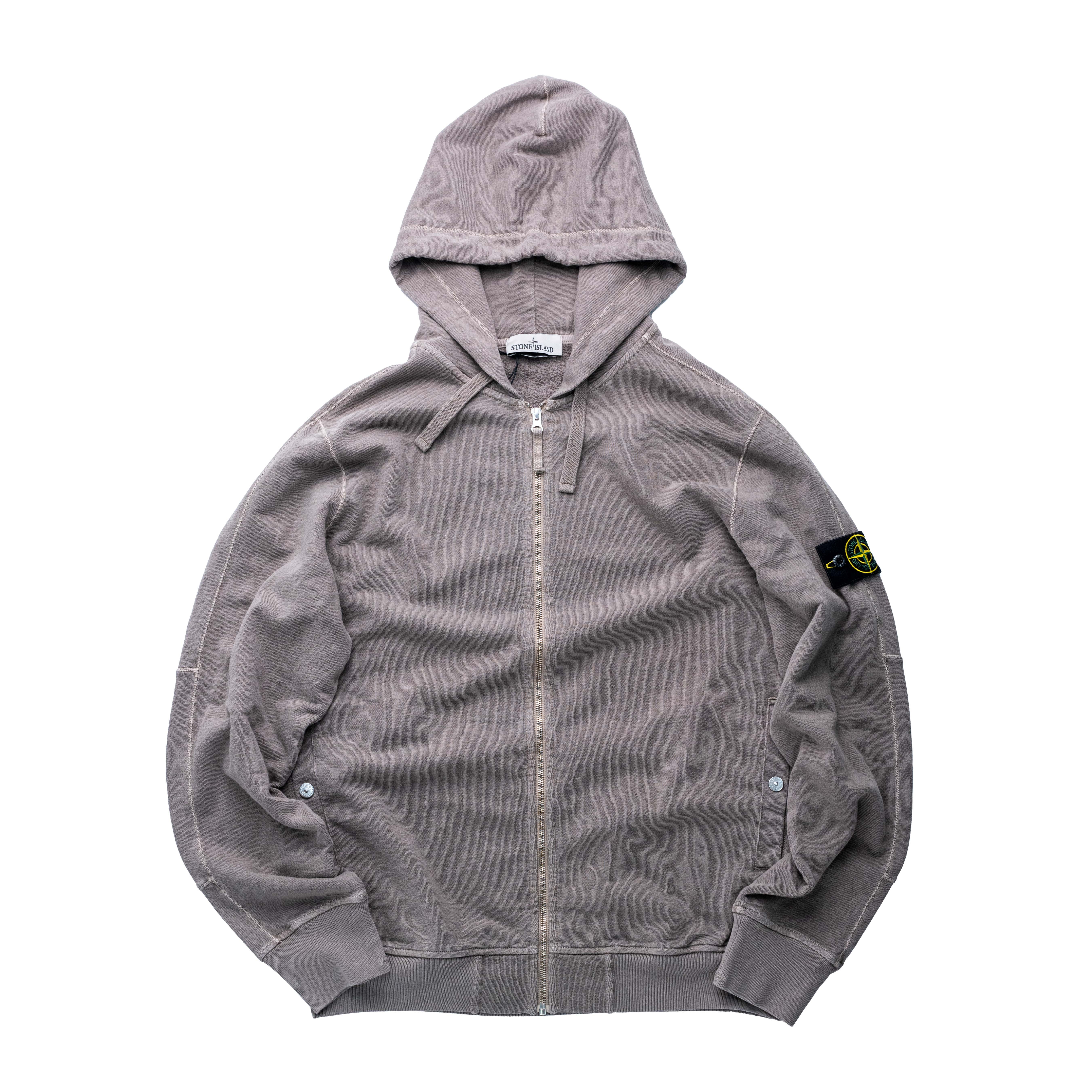 Stone Island 連帽棉外套 鴿灰色