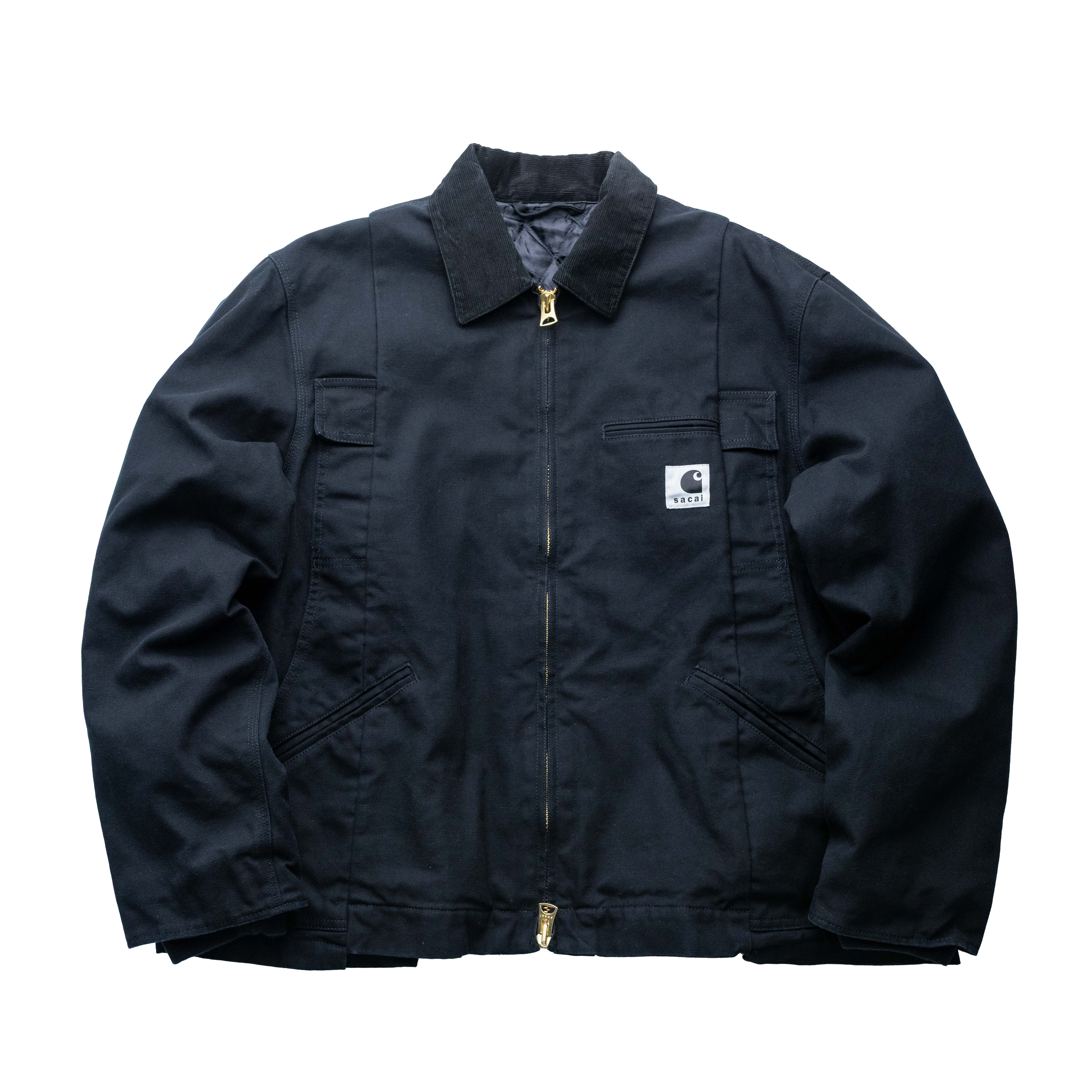 Sacai x Carhartt WIP Duck 解構底特律外套 黑