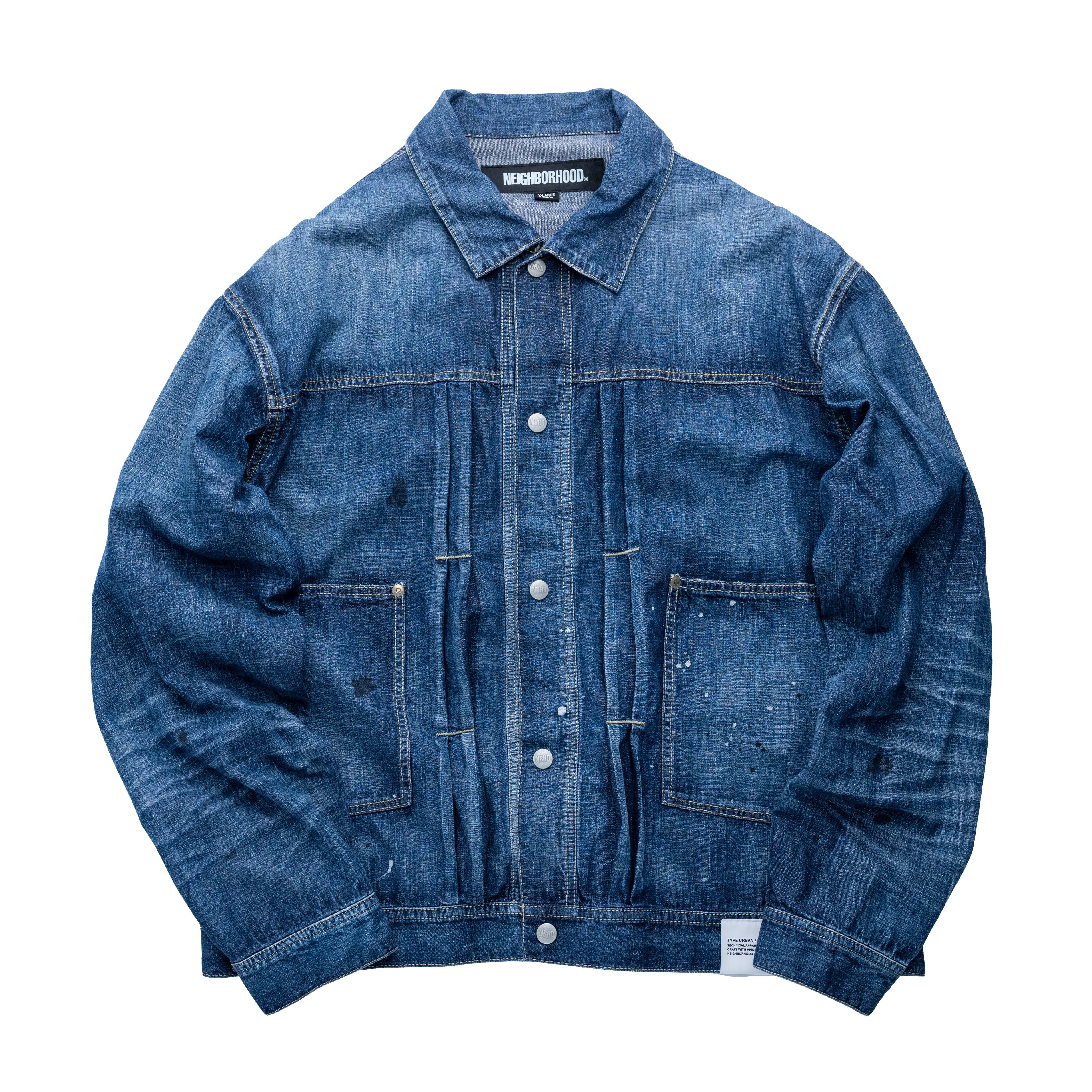 Neighborhood 丹寧襯衫 藍色