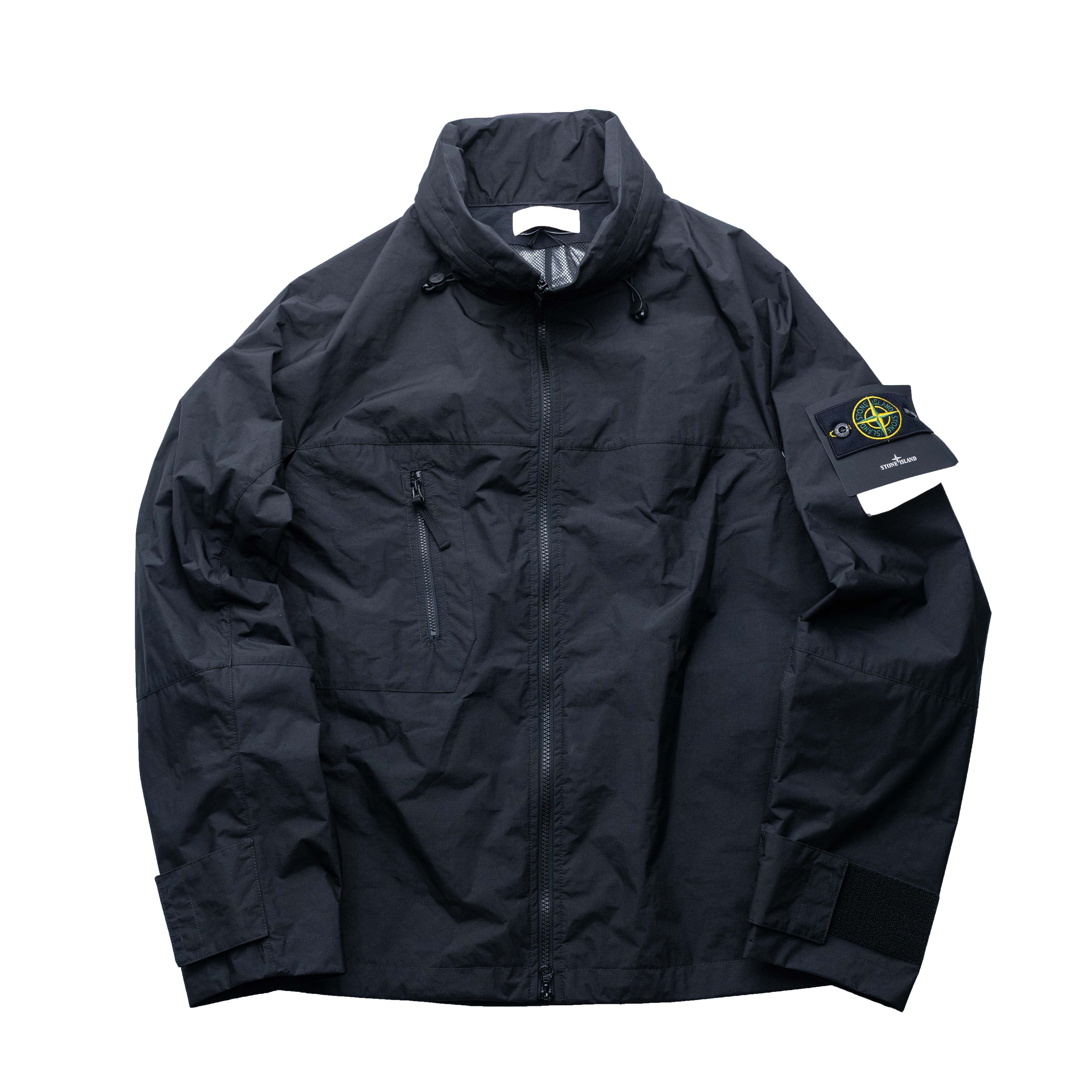 Stone Island Metal Lamina Poly ripstop 金屬抗撕裂外套 黑