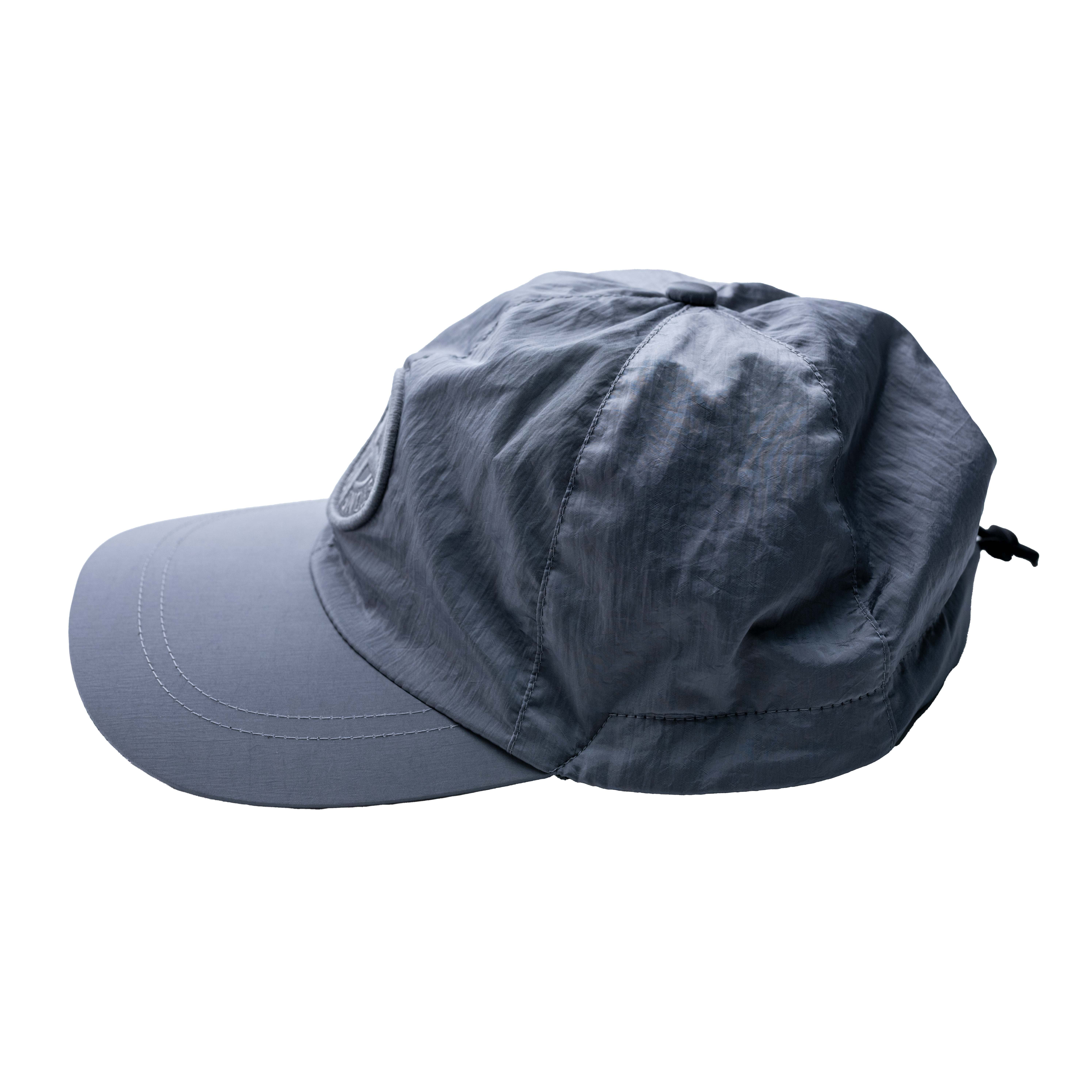 Stone Island 金屬尼龍老帽 鉛灰