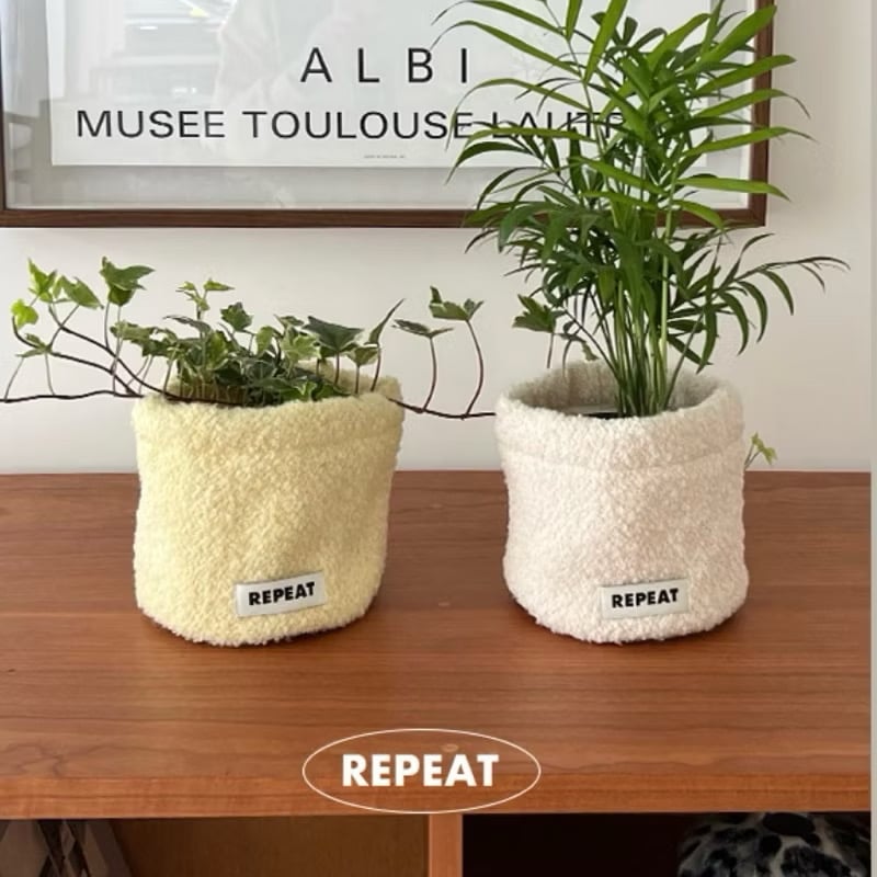 KOREA韓國代購 (Repeat選物店) 韓國盆栽套 羊毛盆栽套