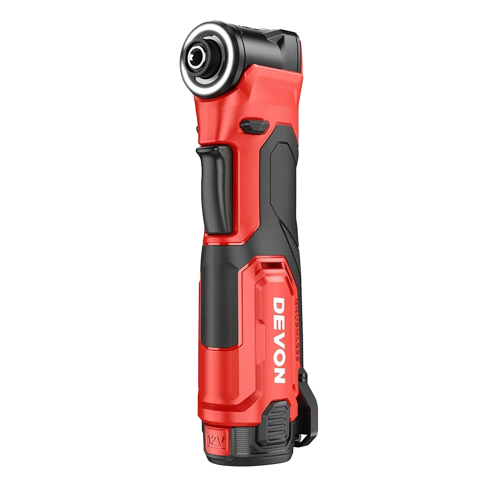 【大有DEVON】12V無刷直角衝擊起子機 5771(雙鋰電)