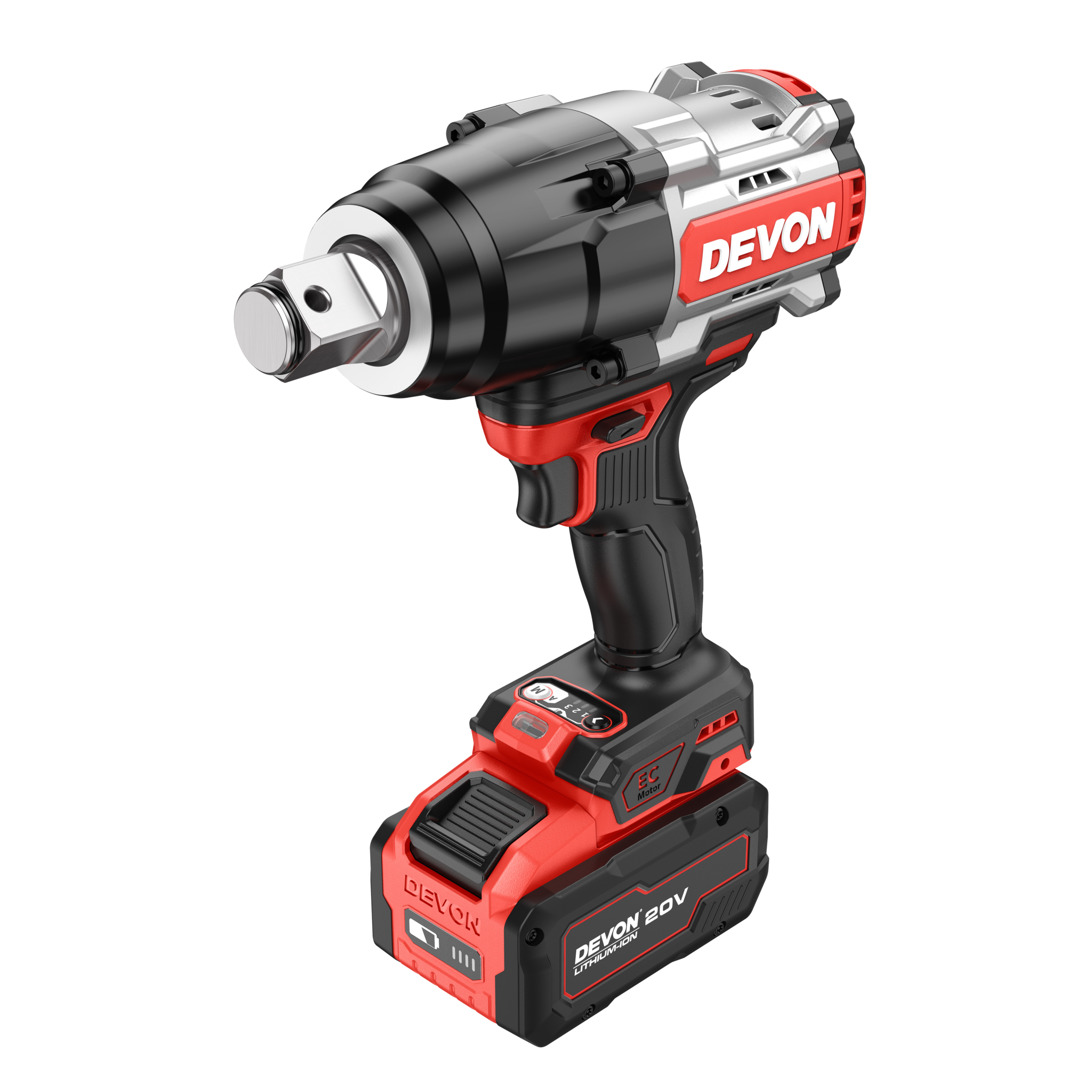 【大有DEVON】20V鋰電無刷衝擊扳手|5769