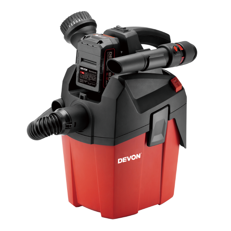 【大有DEVON】20V鋰電吸塵器|4713