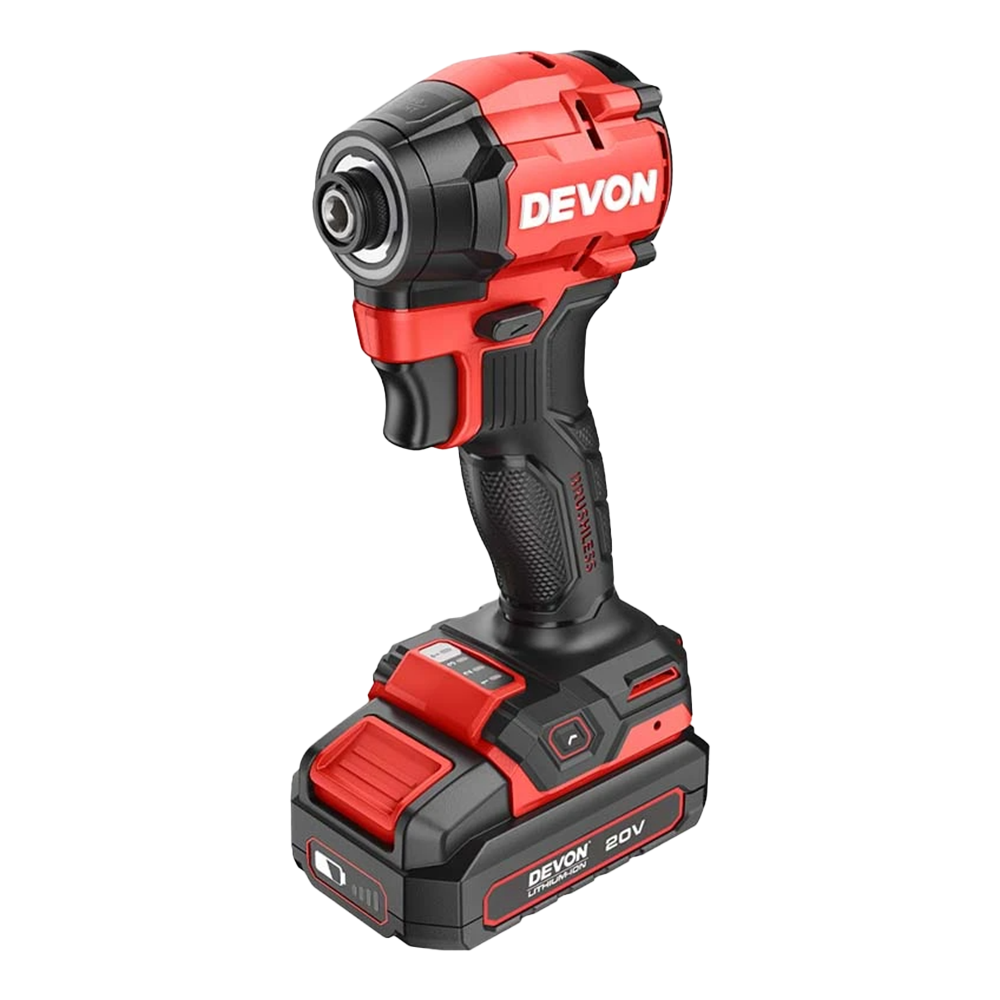 【大有DEVON】20V充電無刷角向起子機5768(雙鋰電)