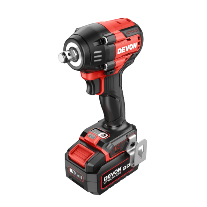 【大有DEVON】20V鋰電無刷充電扳手5765