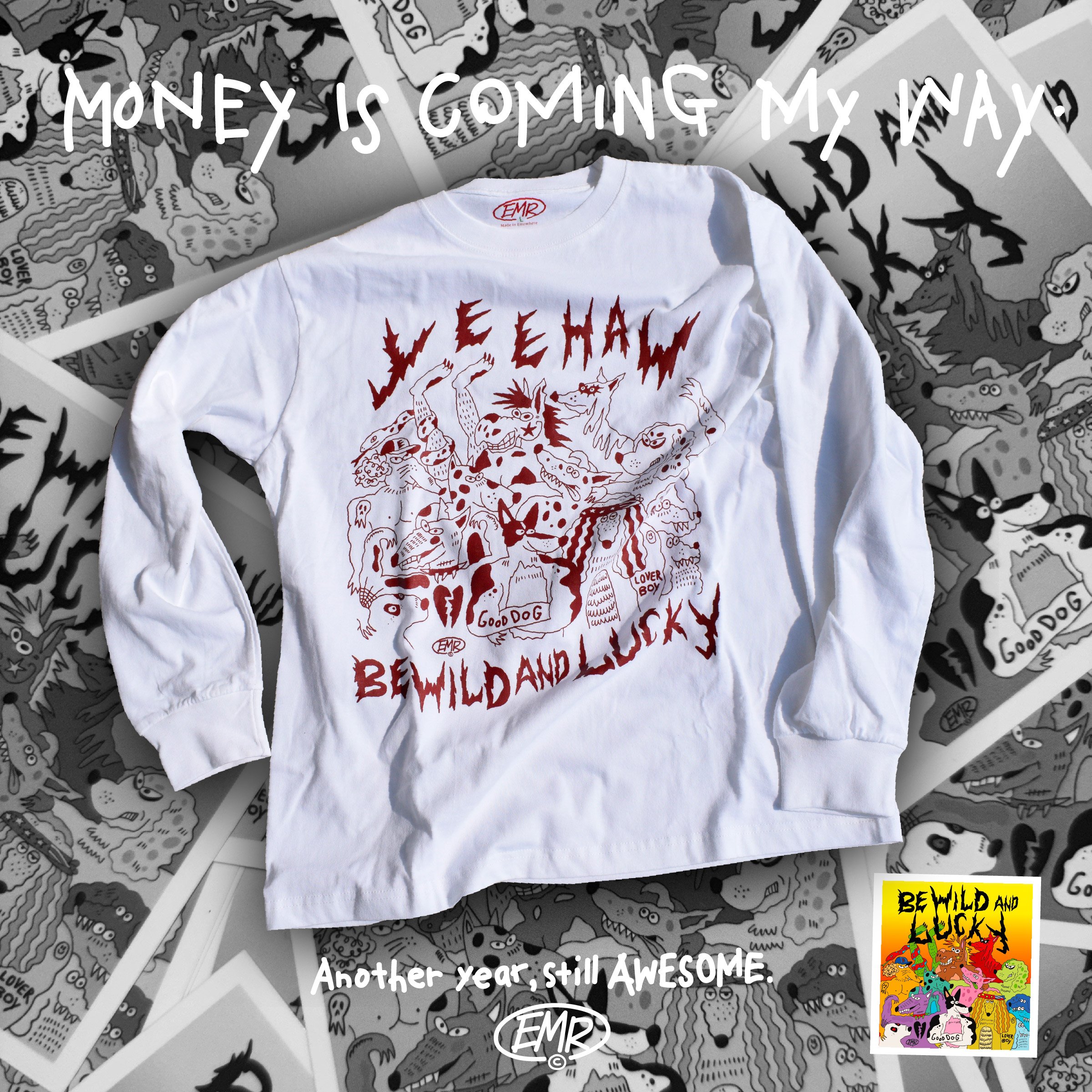 YEEHAW-LUCKY HORSE TEE