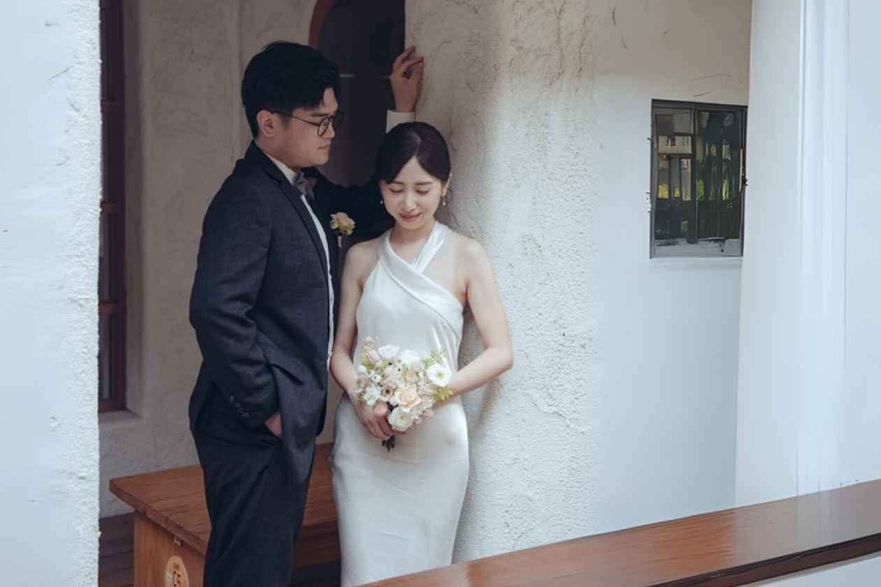 氣質系新娘專屬！永生花打造韓系小清新捲花風格