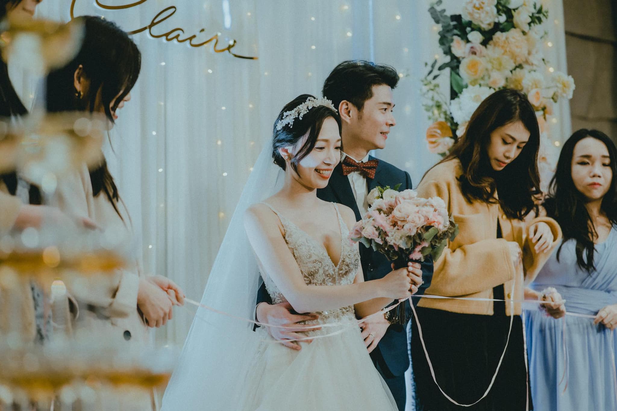 捧花交接這樣策劃！新娘祝福語與儀式流程一次搞定