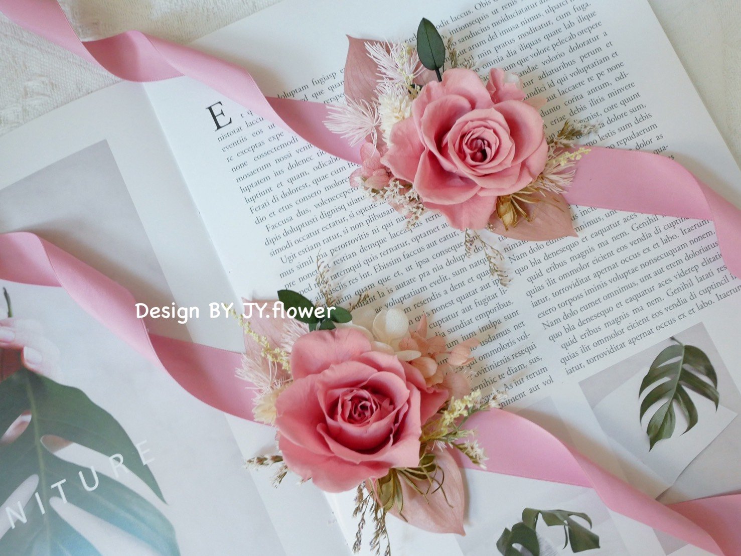 永生玫瑰手腕花【瓔珞】