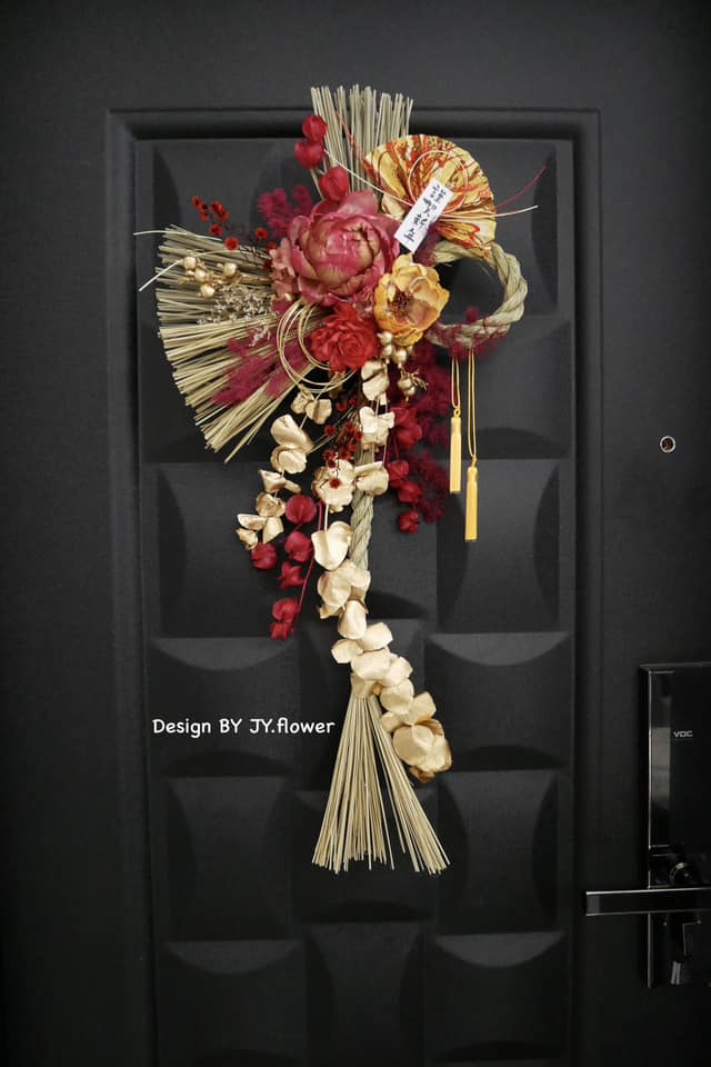 大型祈福注連繩-長型款【富貴年年】福臨圈/新年掛飾