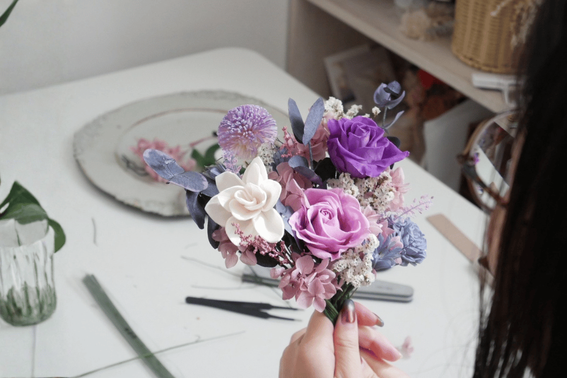 沒有美感可以學乾燥花嗎？零基礎花藝課程完整指南