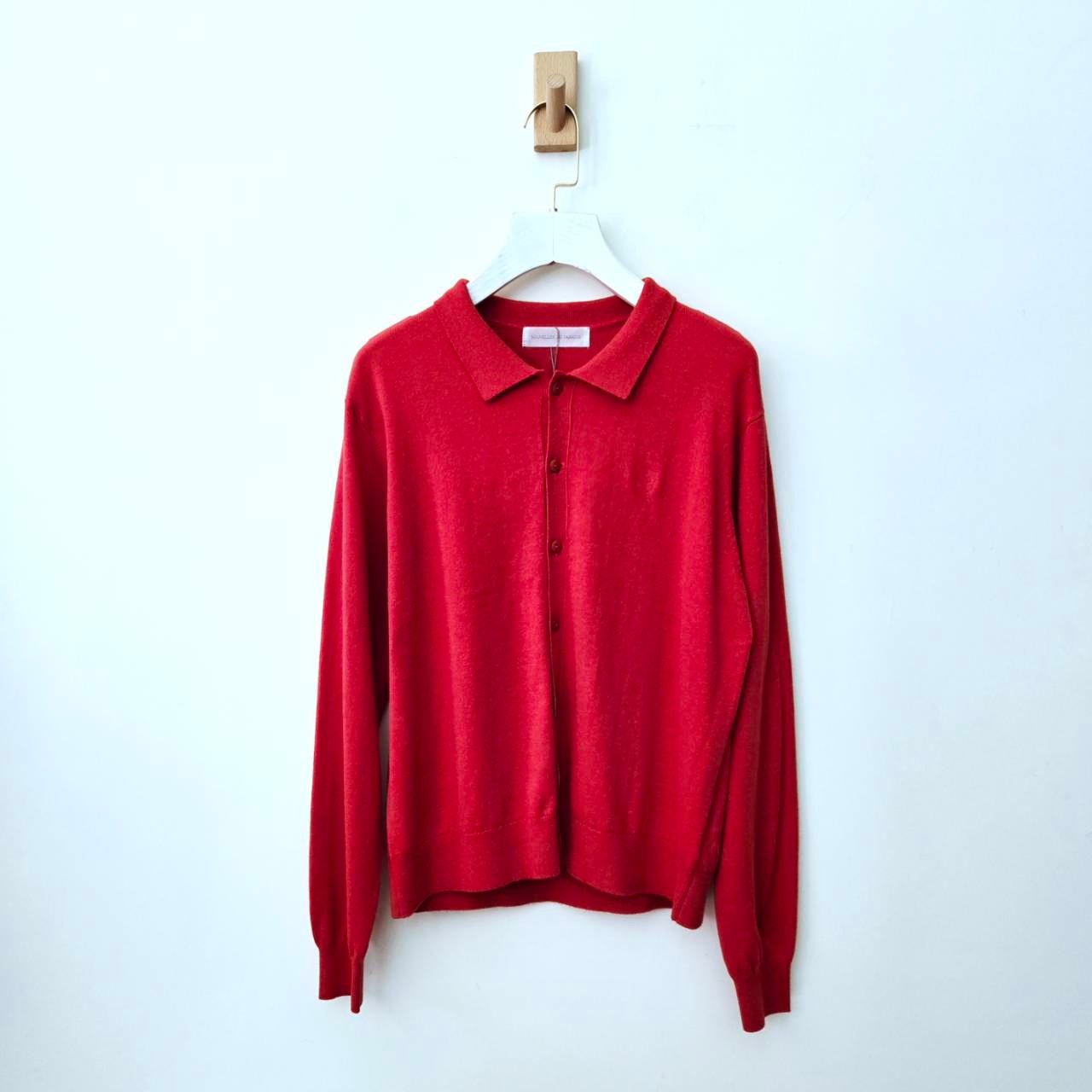 日本製純棉小領子開釦罩衫