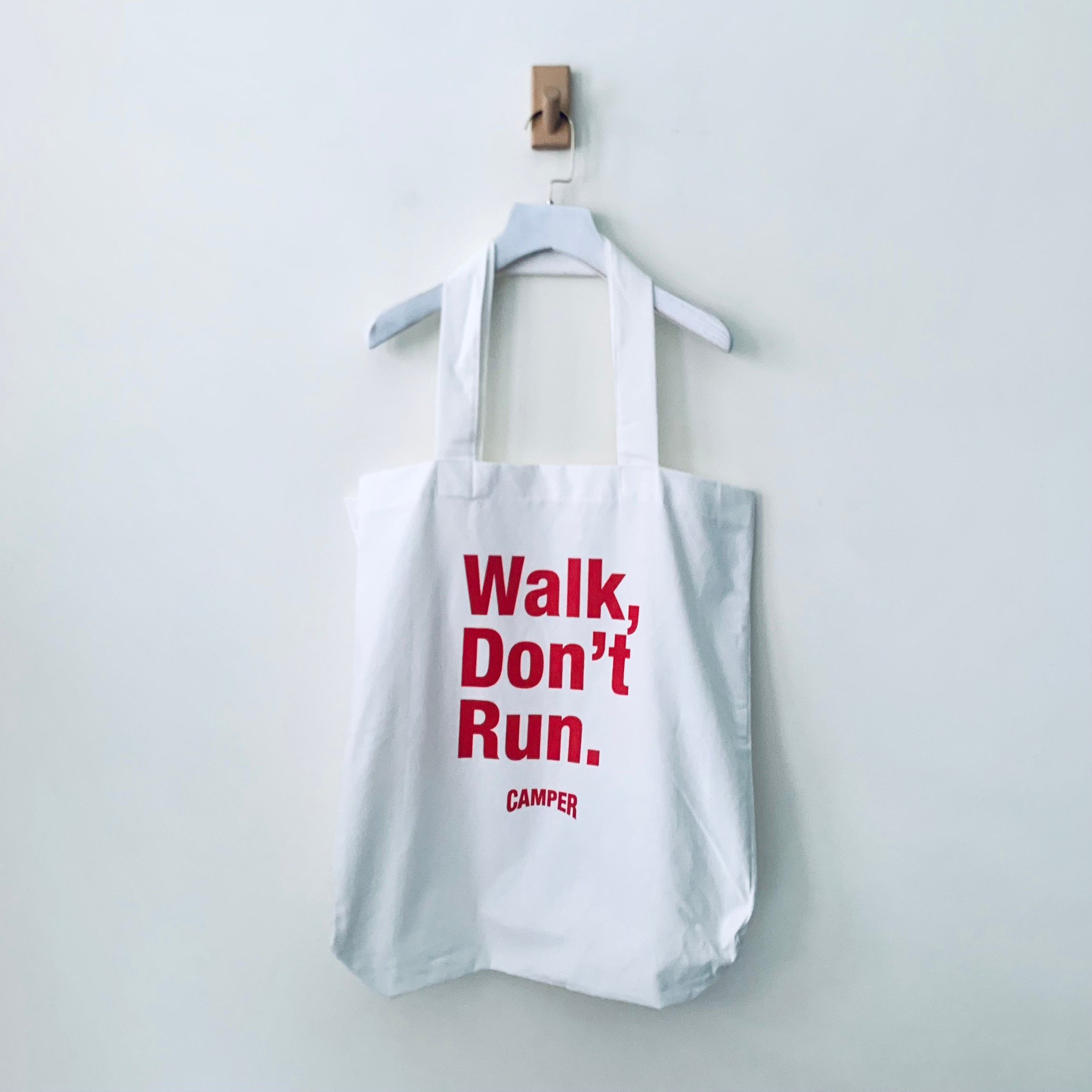 設計款棉質字母大布包