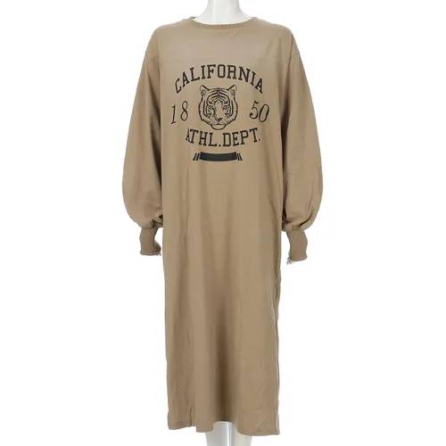 純棉虎紋印花連身裙