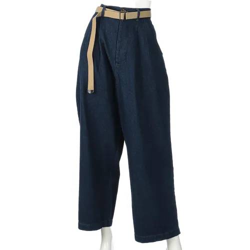 純棉錐形牛仔褲