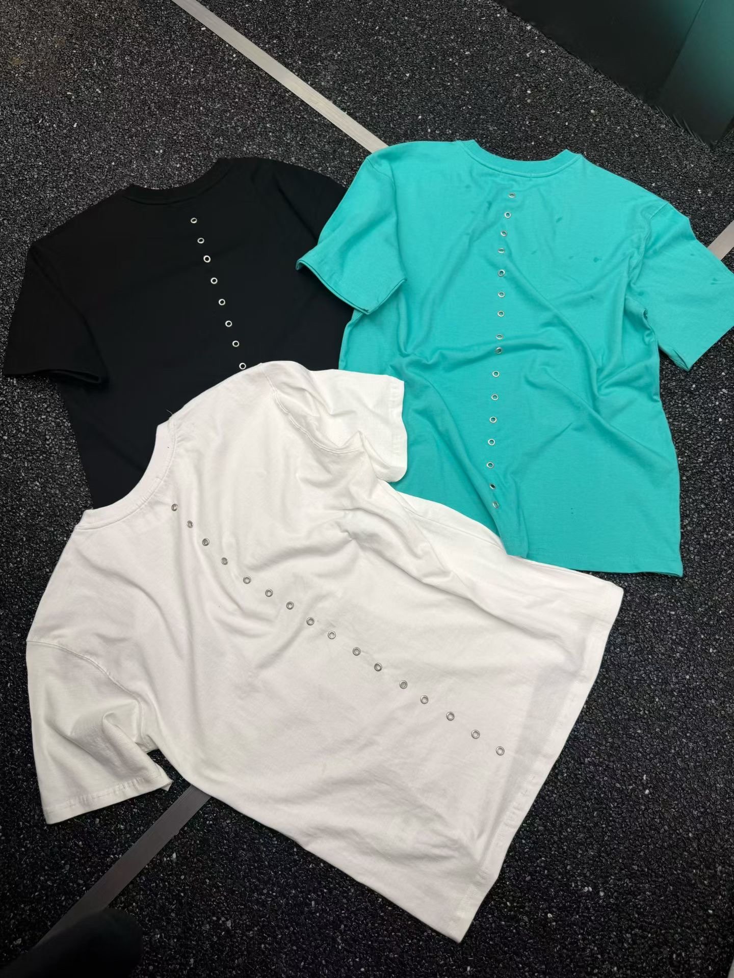 中線金屬環上衣 Center Ring Tee