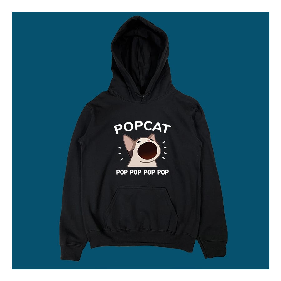 (連帽上衣)POPCAT yarn有夠寶